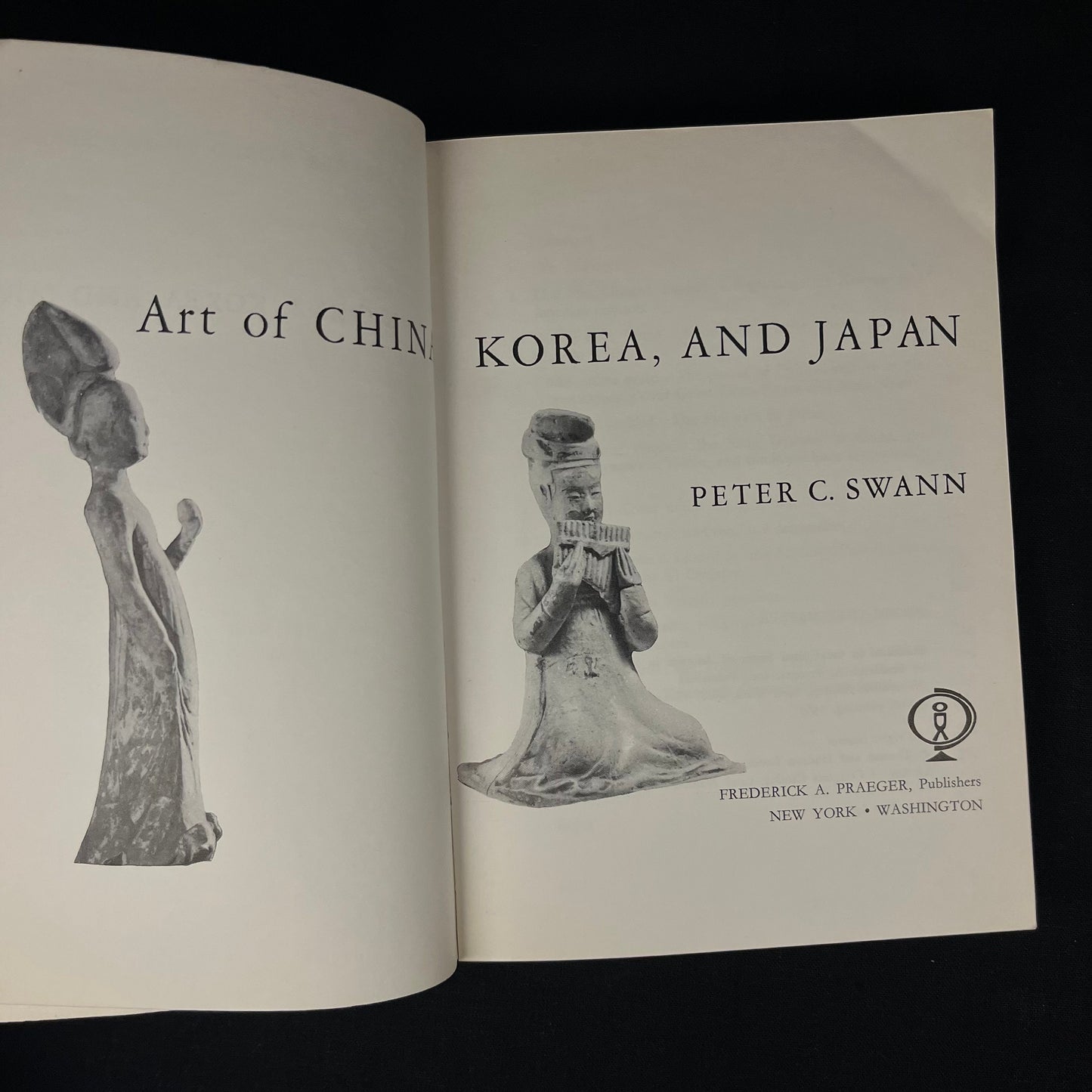 Art of China, Korea, and Japan by Peter Swann (1967) Vintage Softcover Book