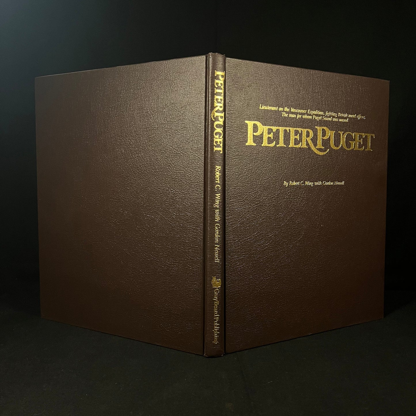 Illustrator Inscribed - Peter Puget by Robert C. Wing with Gordon Newell (1979) Vintage Hardcover Book