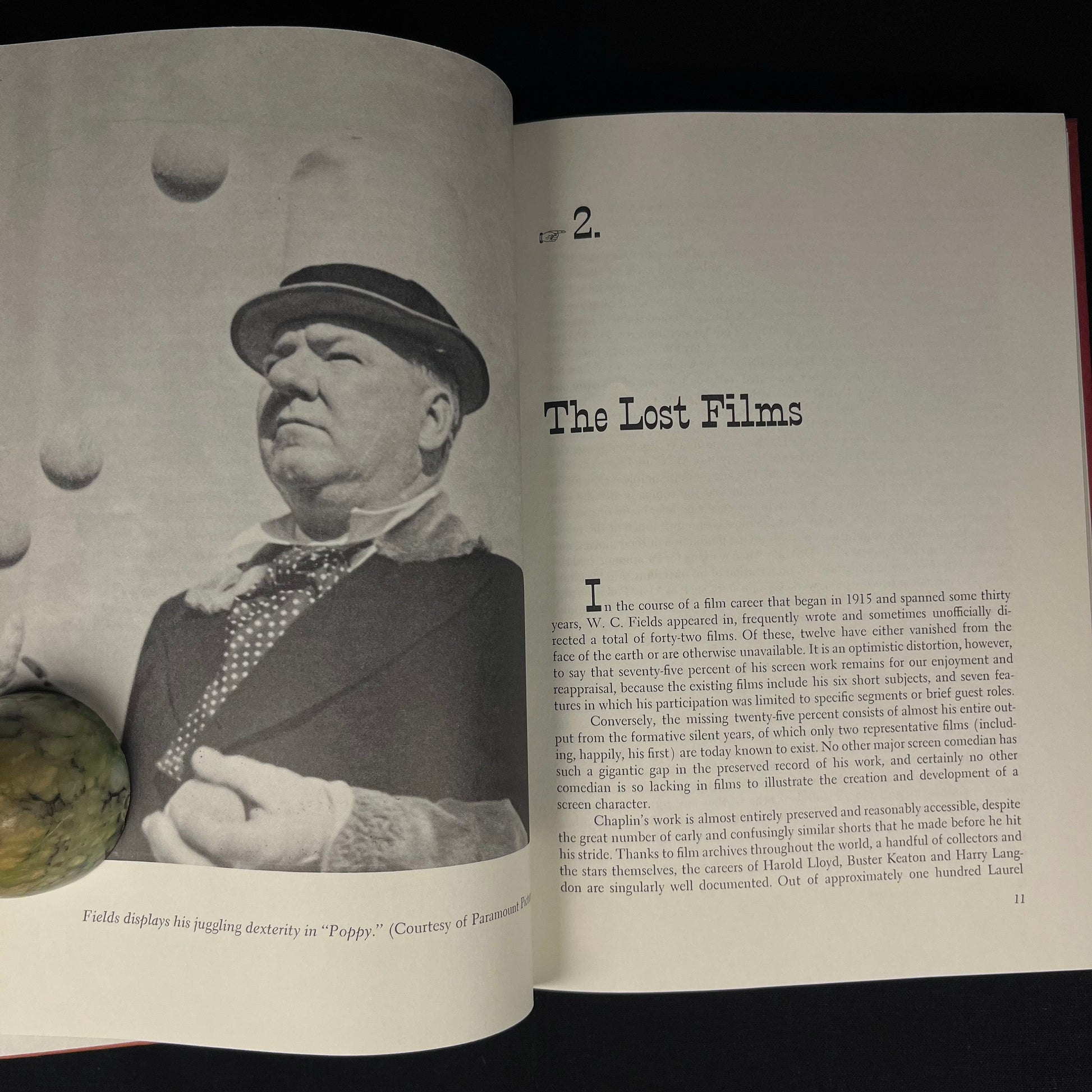 The Art of W. C. Fields by William K. Everson (1967) Vintage Hardcover Book