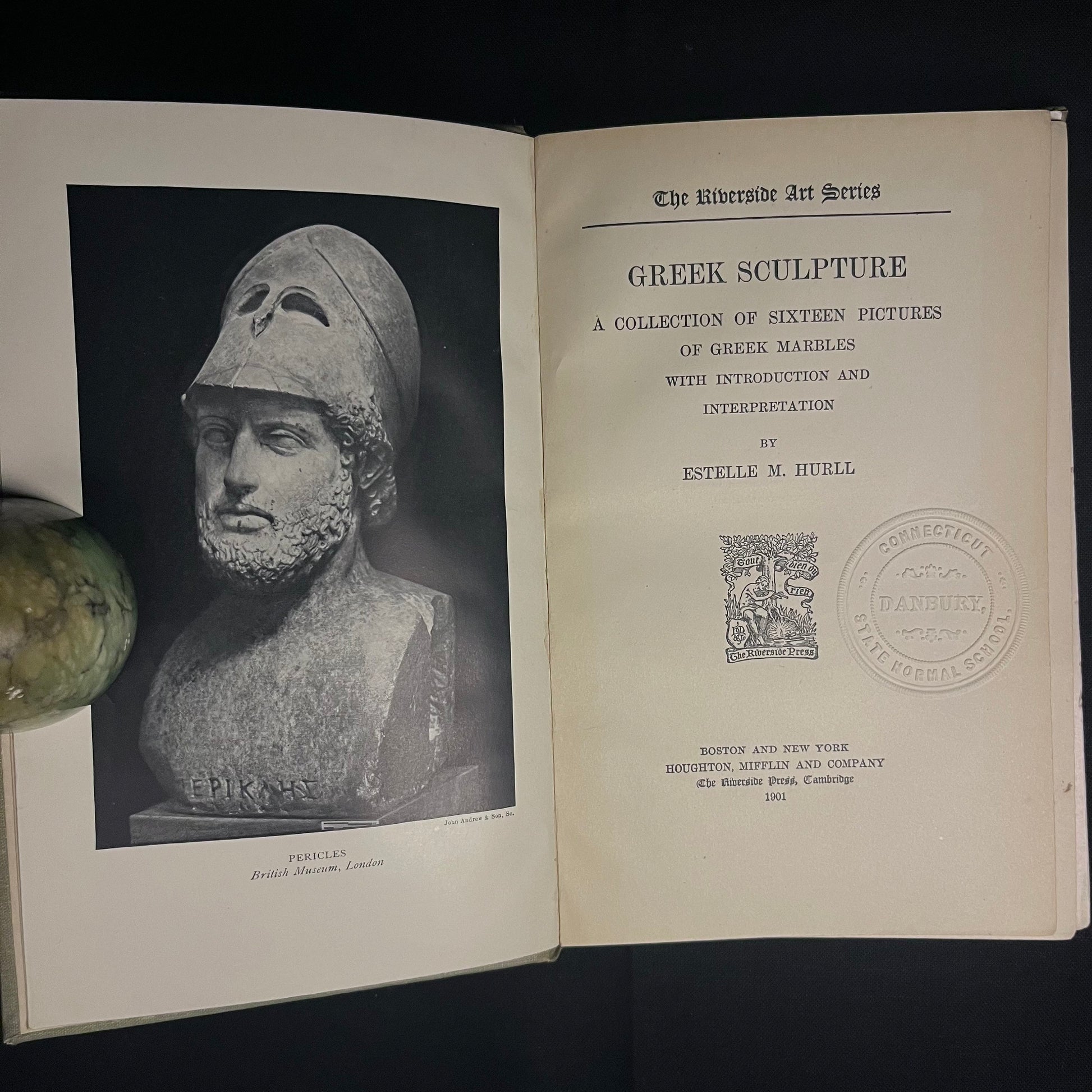 Greek Sculpture: A Collection of Sixteen Pictures of Greek Marbles with Introduction and Interpretation by E. Hurll (1901) Vintage Book