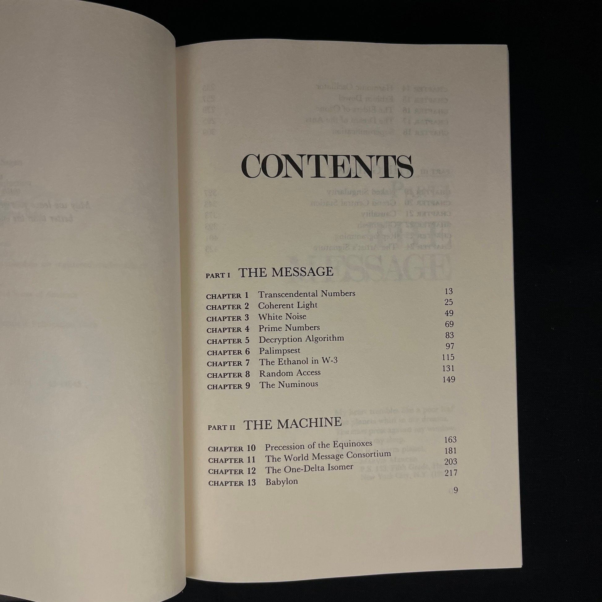 Contact: A Novel by Carl Sagan (1985) Vintage Hardcover Book