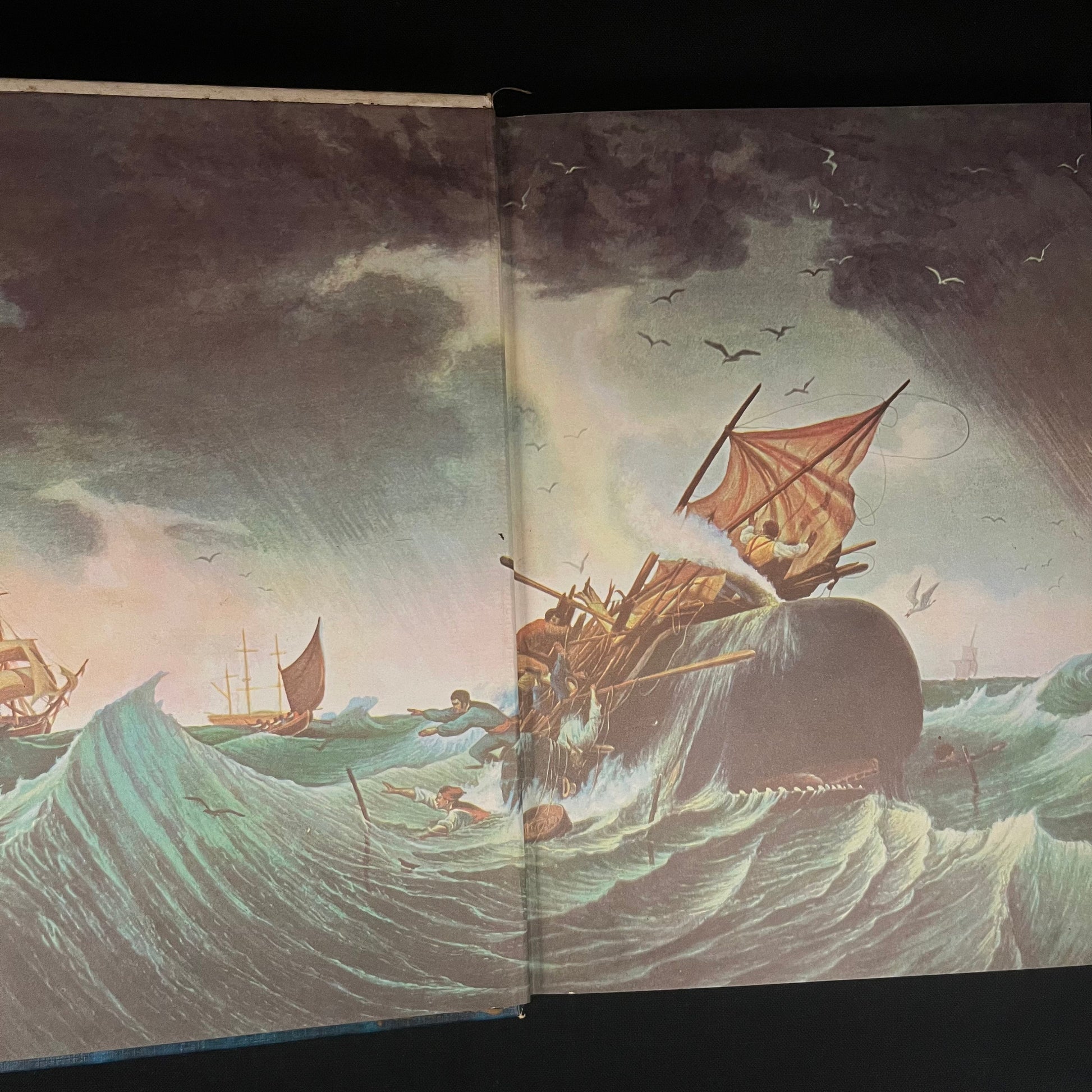 The Story of Yankee Whaling by Irwin Shapiro in consultation with Edouard A. Stackpole (1959) Vintage Hardcover Children’s Book