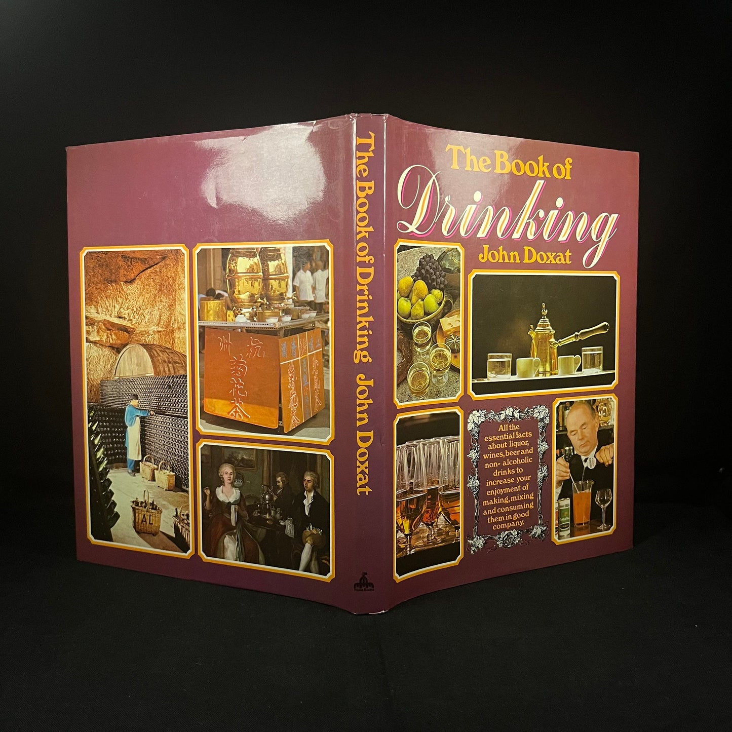 The Book of Drinking by John Doxat (1973) Vintage Hardcover Book