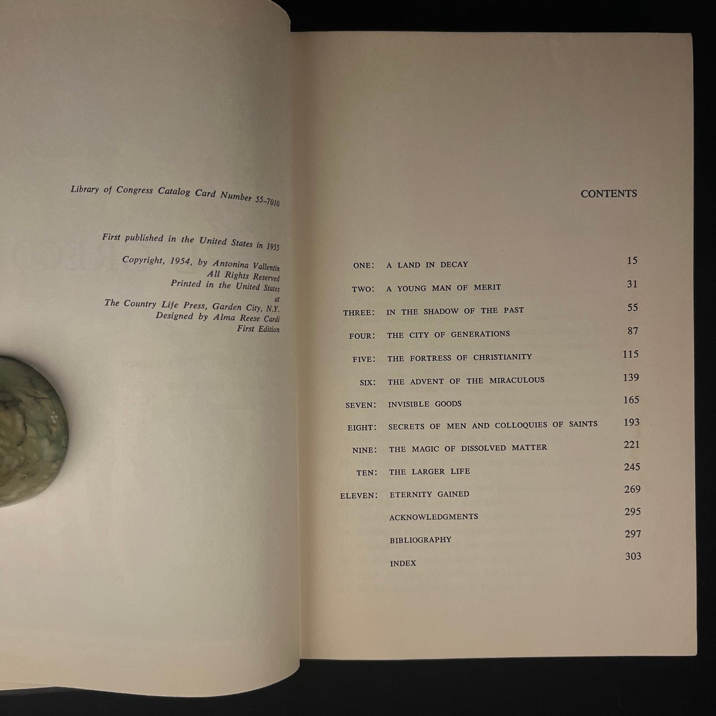 First Edition - El Greco by Antonina Vallentin (1955) Vintage Hardcover Book