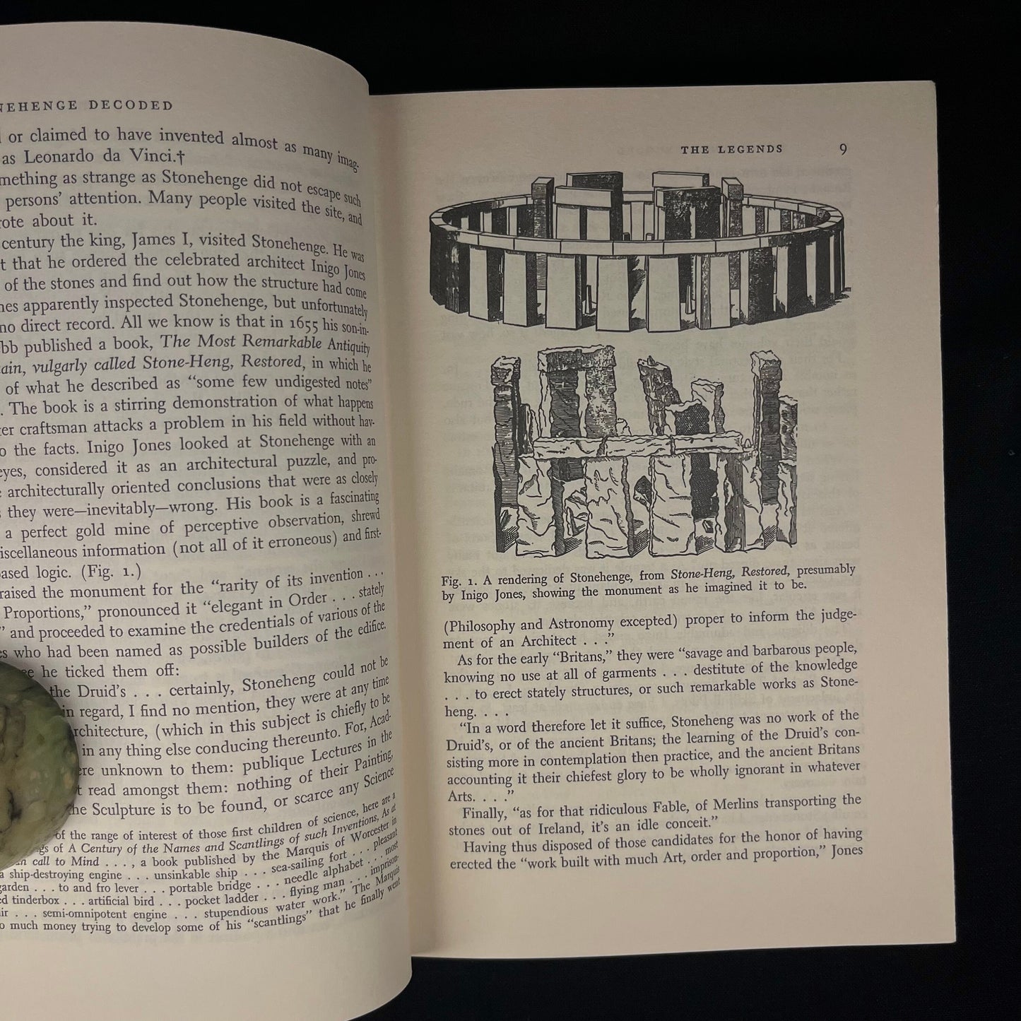 Stonehenge Decoded by Gerald S. Hawkins (1965) Vintage Hardcover Book