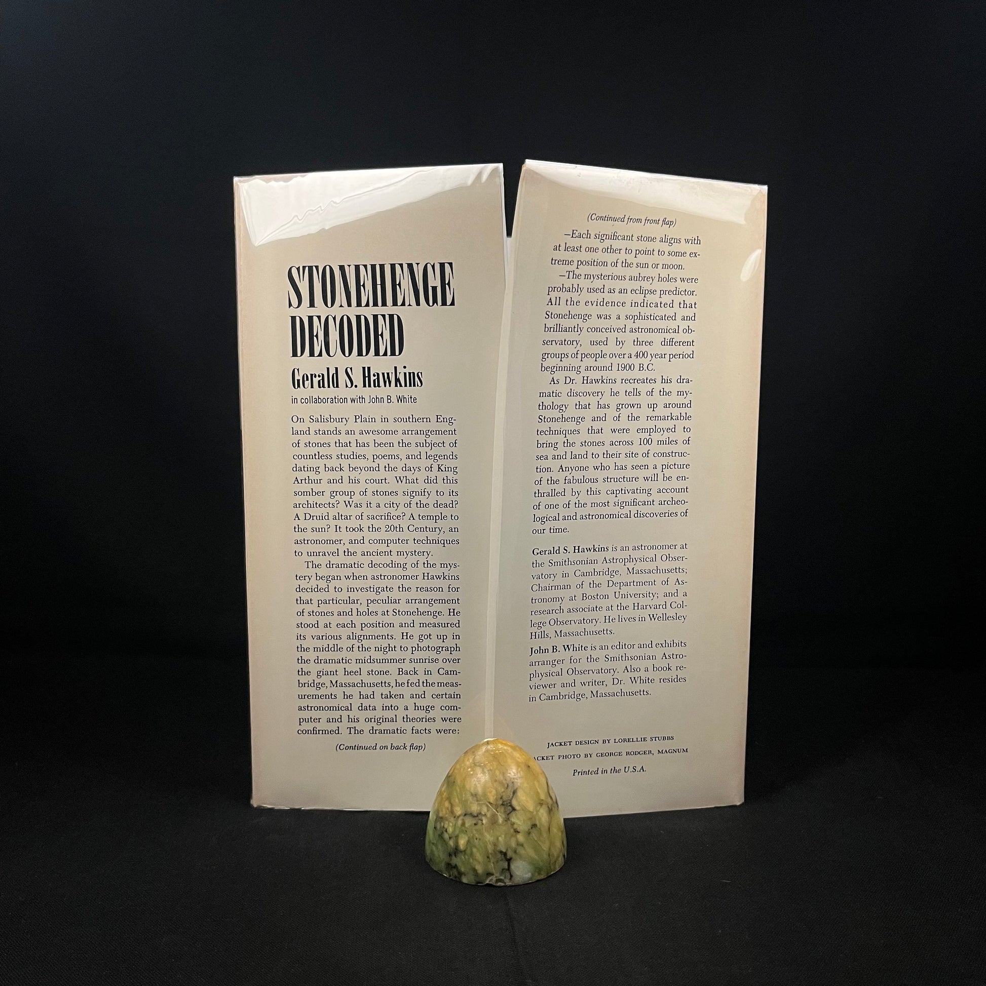 Stonehenge Decoded by Gerald S. Hawkins (1965) Vintage Hardcover Book