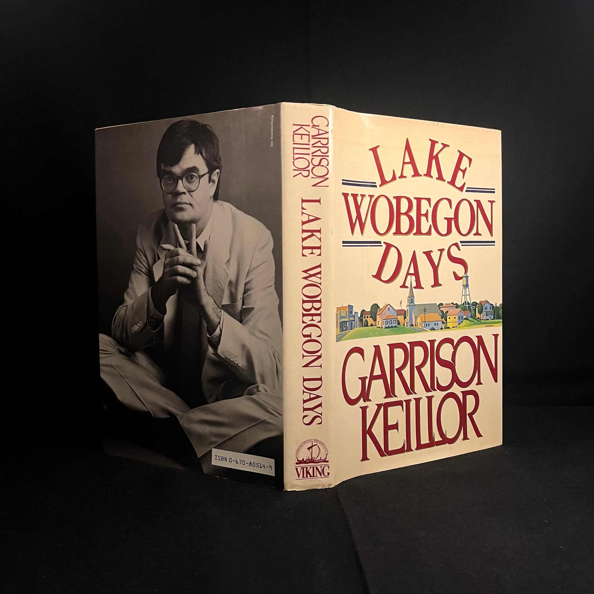 Early Printing - Lake Wobegon Days by Garrison Keillor (1985) Vintage Hardcover Book