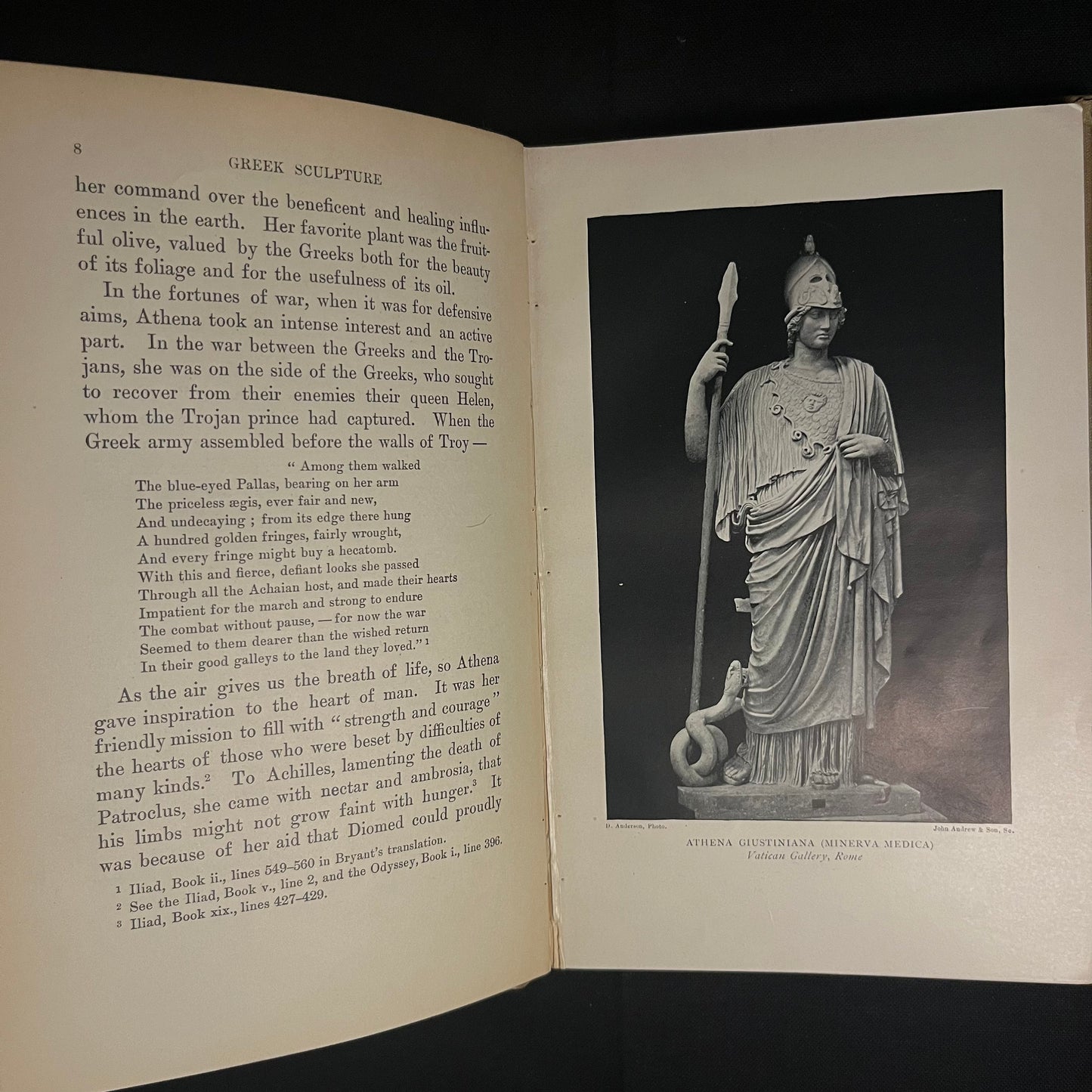 Greek Sculpture: A Collection of Sixteen Pictures of Greek Marbles with Introduction and Interpretation by E. Hurll (1901) Vintage Book