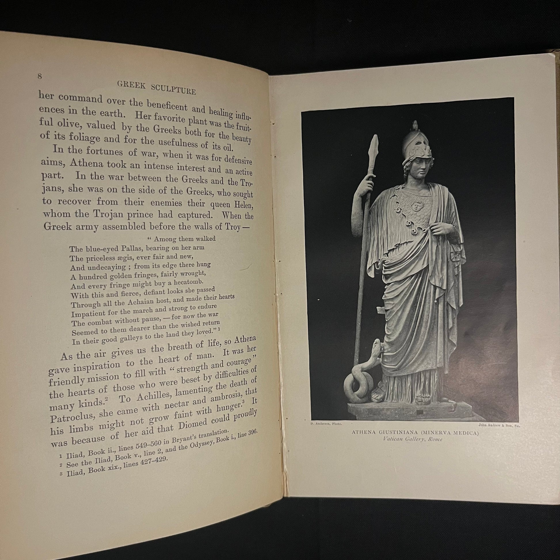 Greek Sculpture: A Collection of Sixteen Pictures of Greek Marbles with Introduction and Interpretation by E. Hurll (1901) Vintage Book