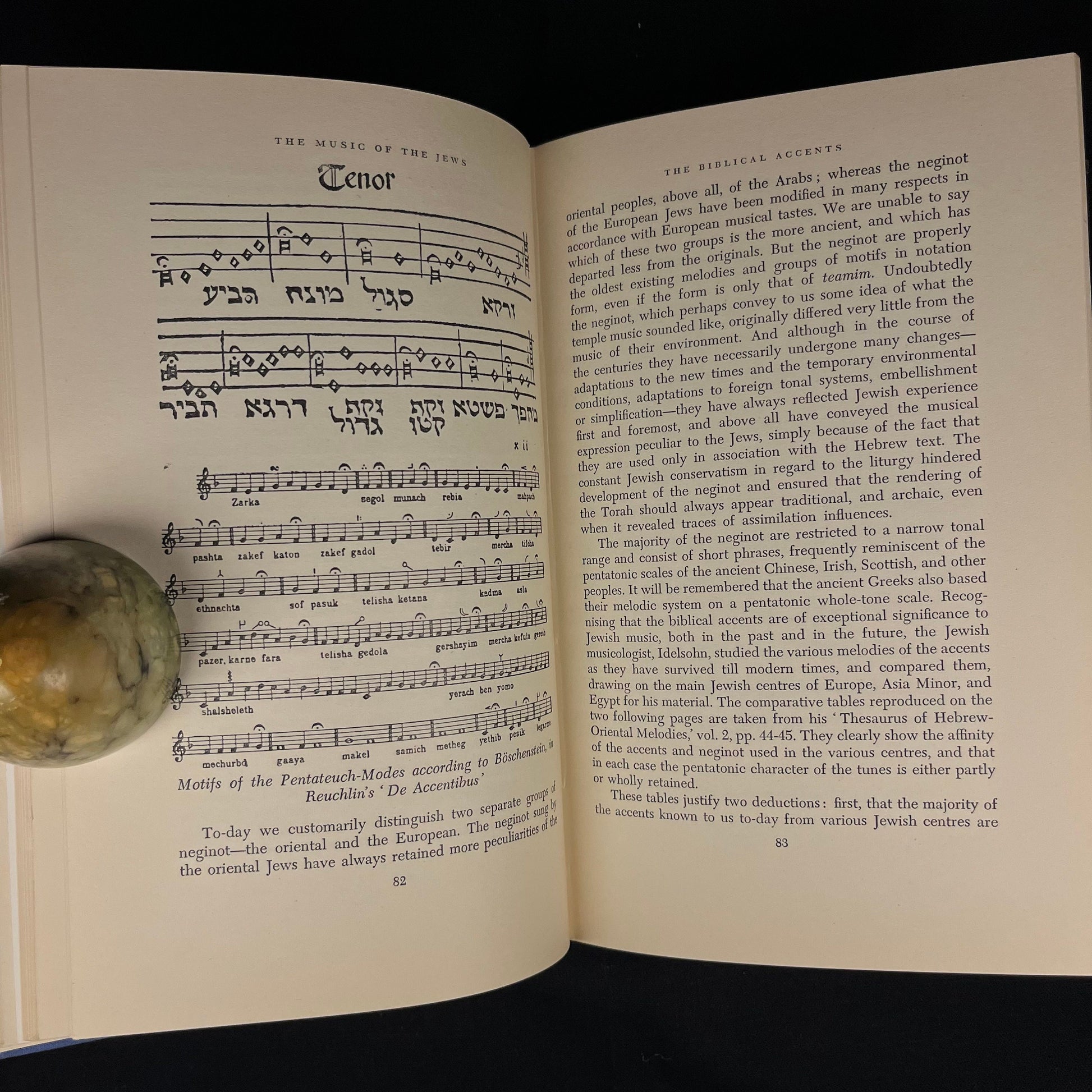 First Printing - The Music of the Jews: An Historical Appreciation by Aron Marko Rothmüller (1954) Vintage Hardcover Book