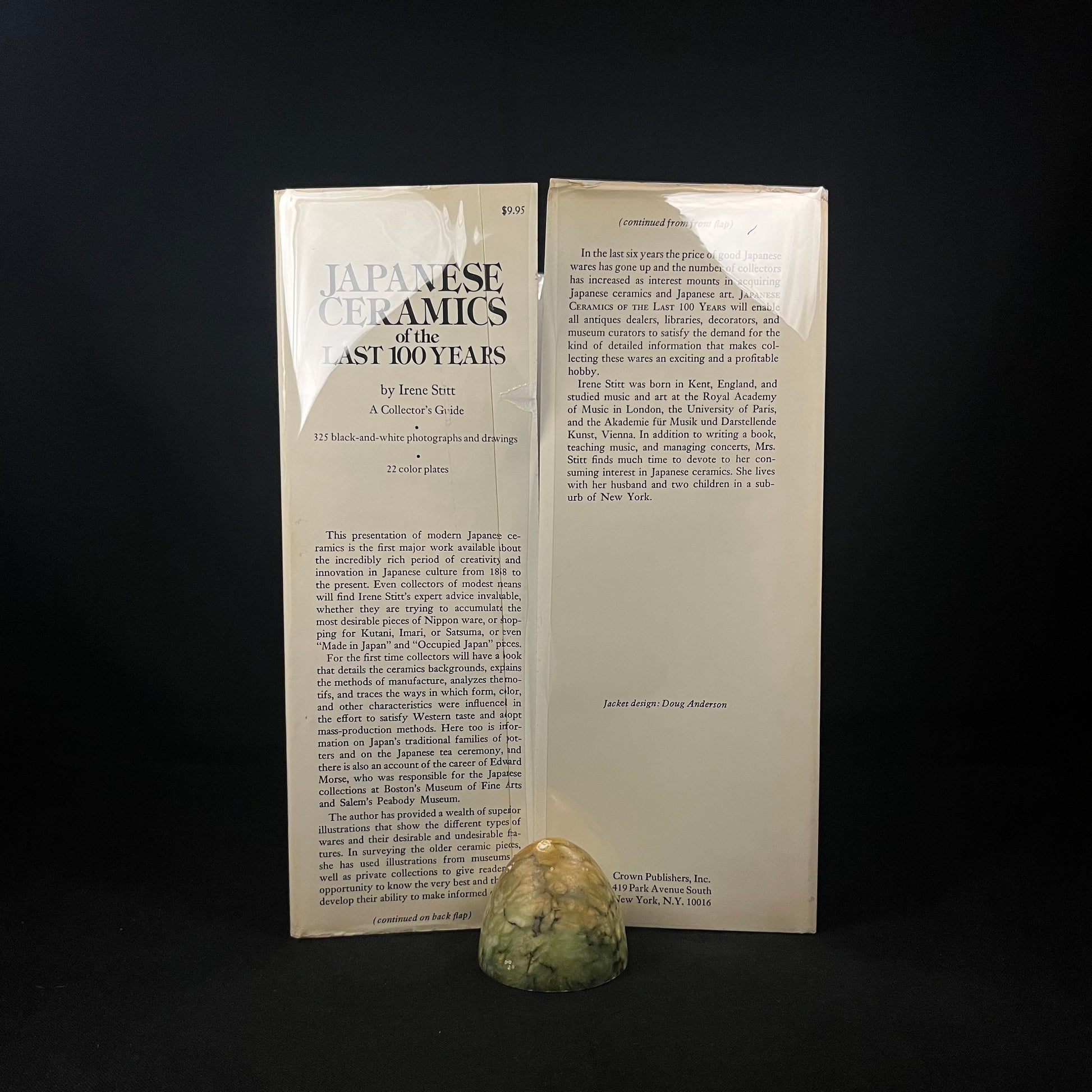 Japanese Ceramics of the Past 100 Years by Irene Stitt (1974) Vintage Hardcover Book