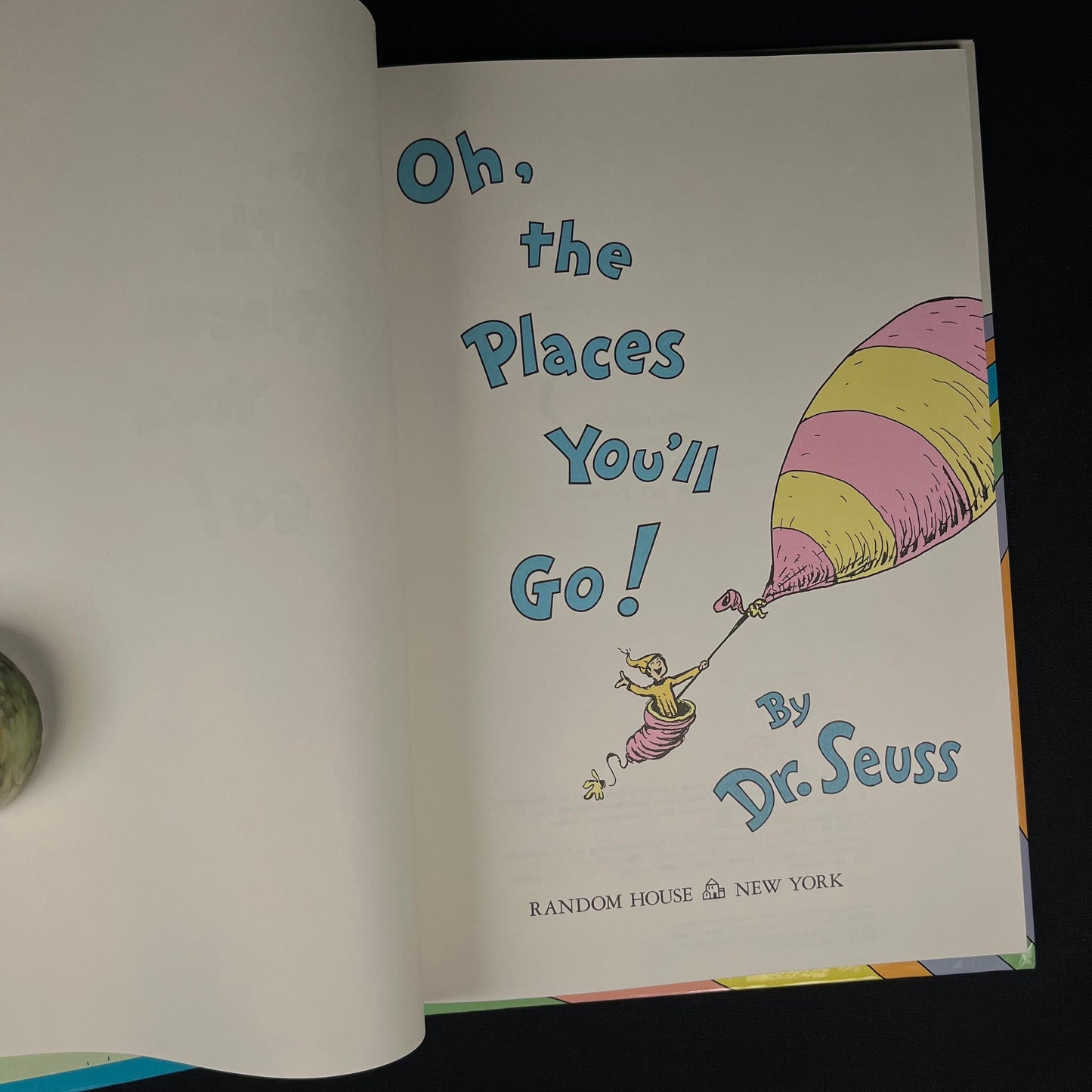 Oh, the Places You’ll Go! by Dr. Seuss (1990) Vintage Hardcover Children’s Book