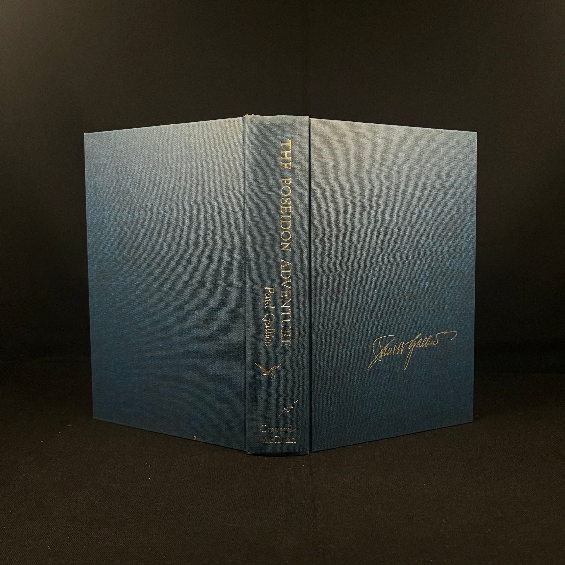 First Printing - The Poseidon Adventure by Paul Gallico (1969) Vintage Hardcover Book