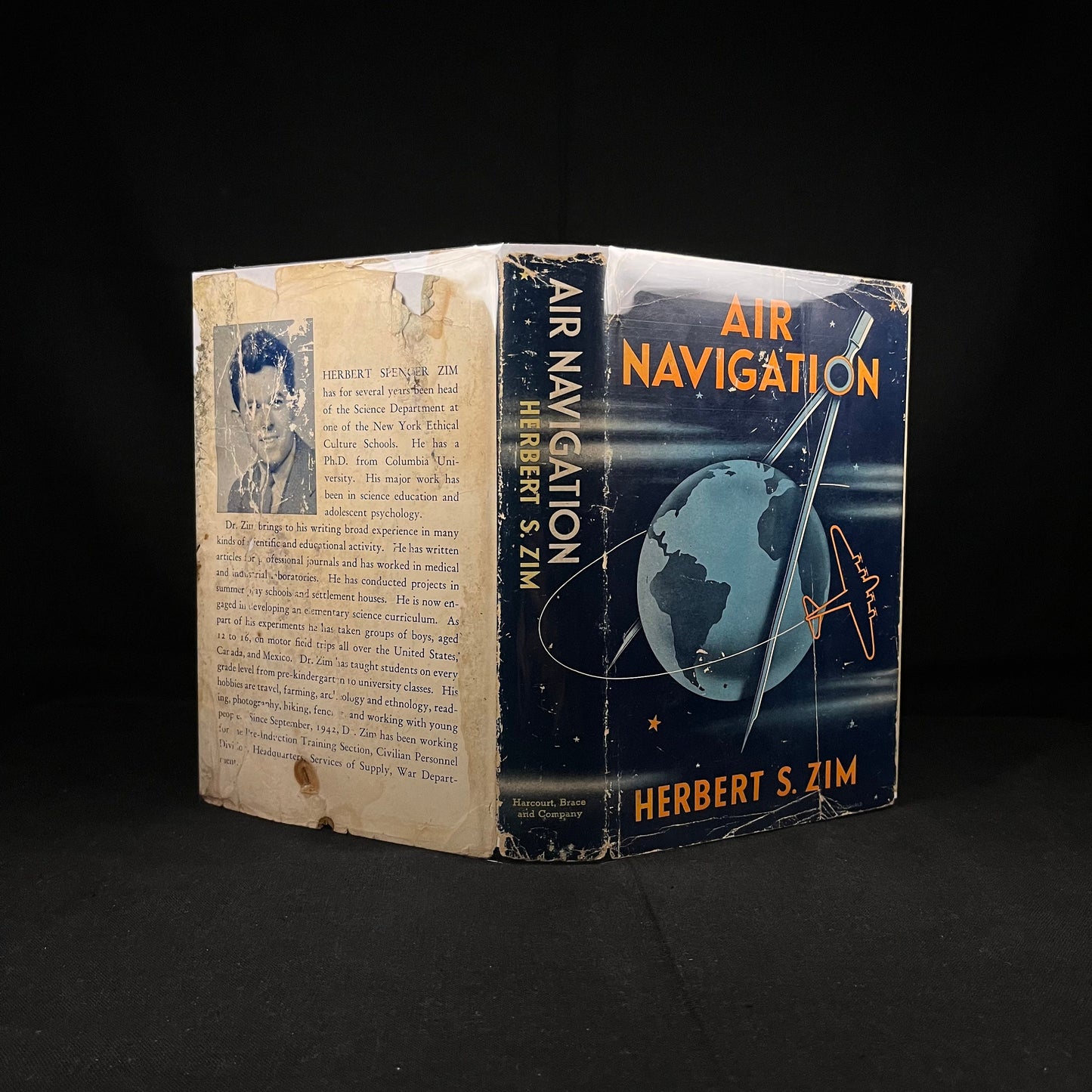 First Printing - Air Navigation by Herbert S. Zim (1943) Vintage Hardcover Book