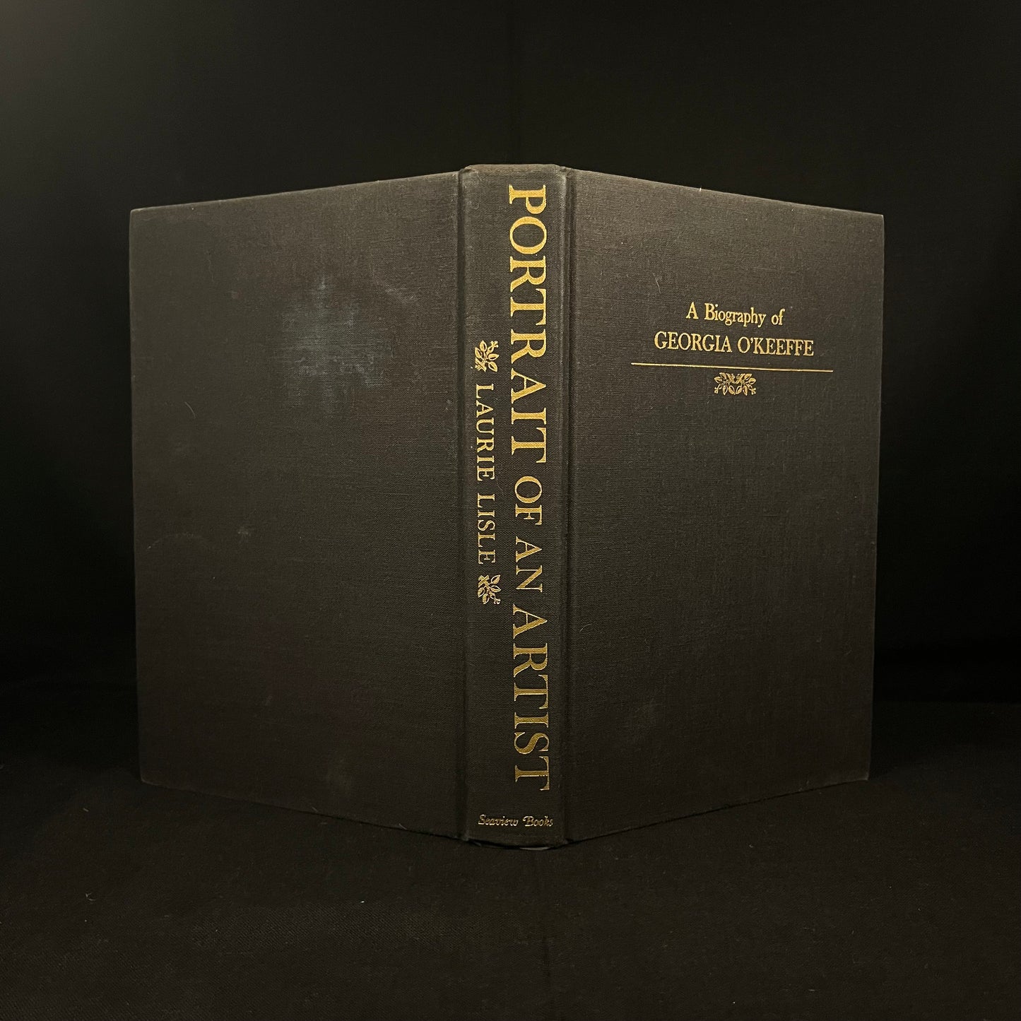First Edition - Portrait of an Artist: A Biography of Georgia O'Keeffe by Laurie Lisle (1980) Vintage Hardcover Book