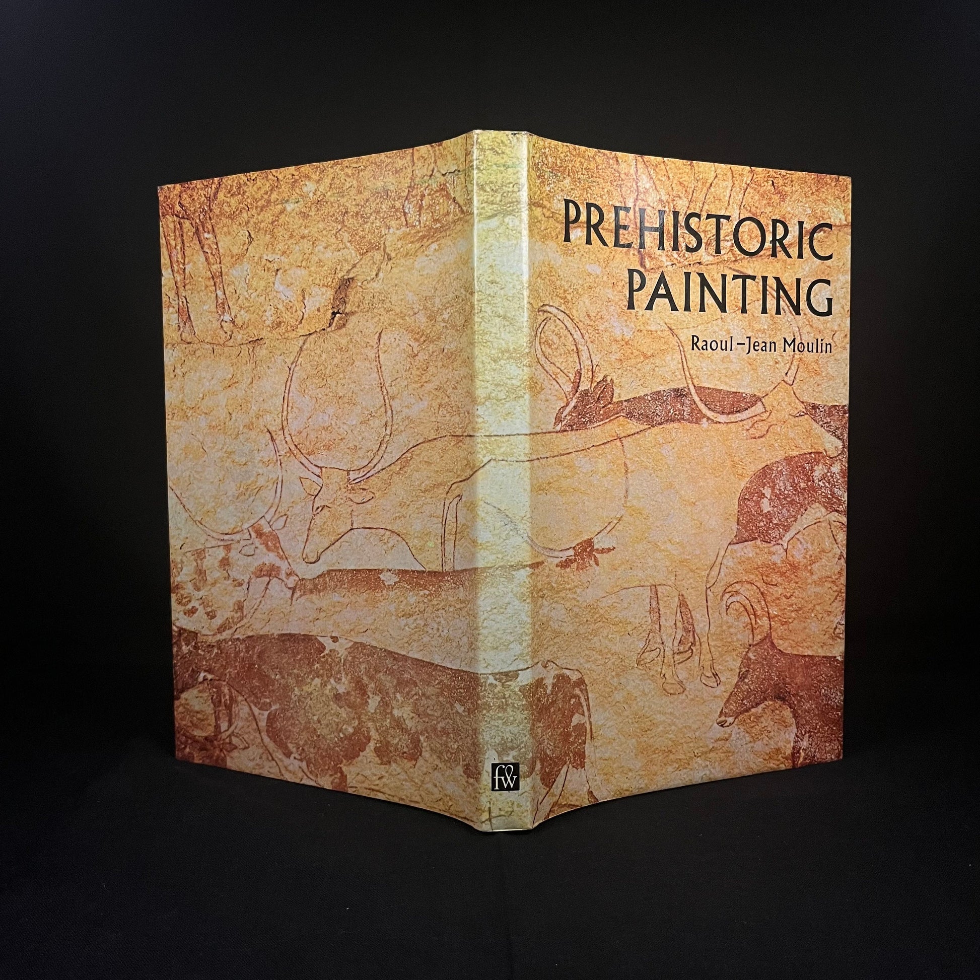 Prehistoric Painting by Raoul-Jean Moulin (1965) Vintage Hardcover Book