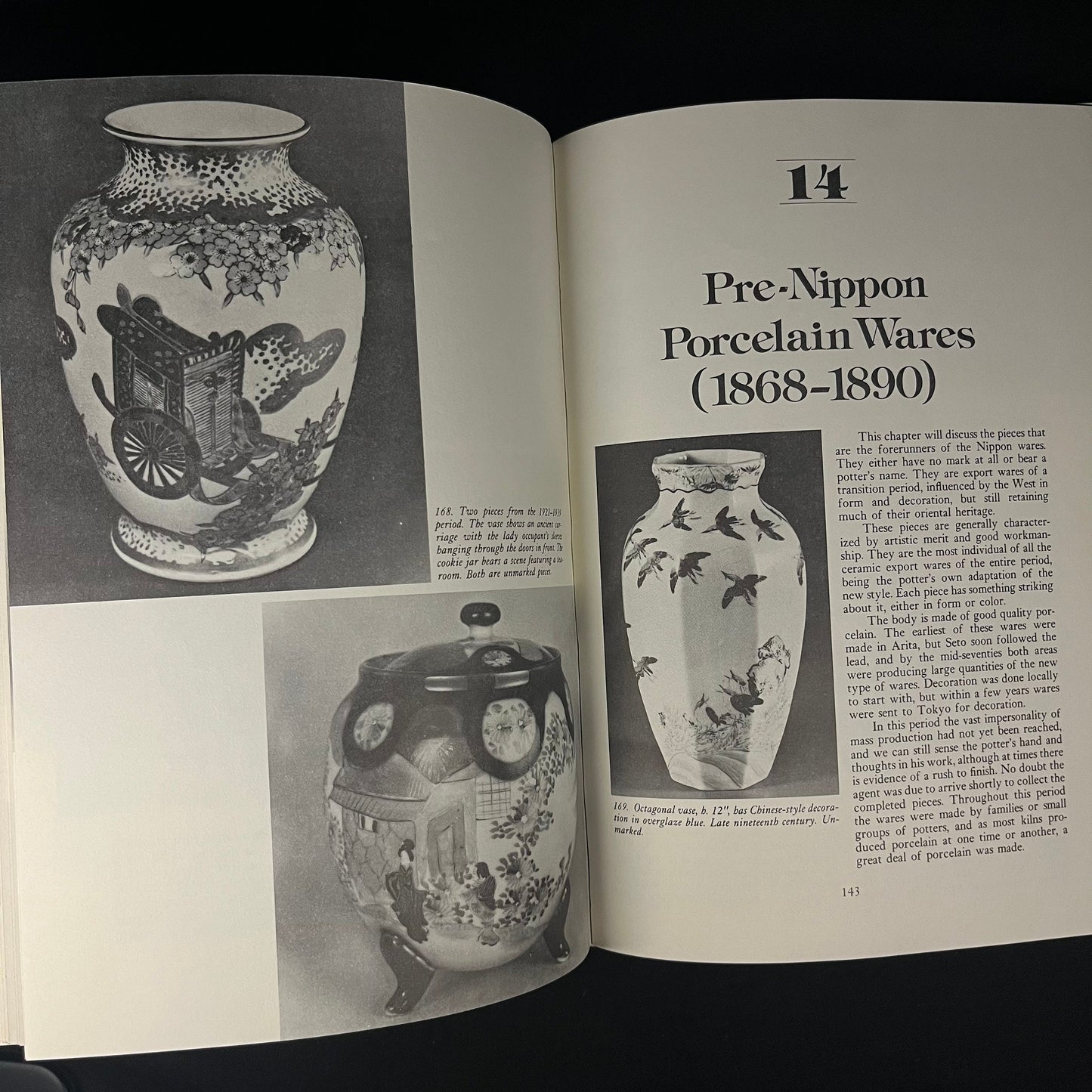 Japanese Ceramics of the Past 100 Years by Irene Stitt (1974) Vintage Hardcover Book
