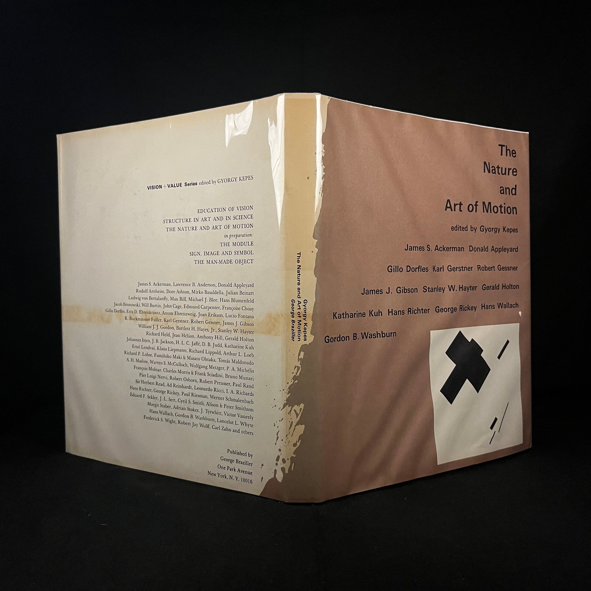 The Nature and Art of Motion edited by Gyorgy Kepes (1965) Vintage Hardcover Book