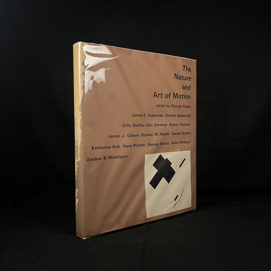 The Nature and Art of Motion edited by Gyorgy Kepes (1965) Vintage Hardcover Book