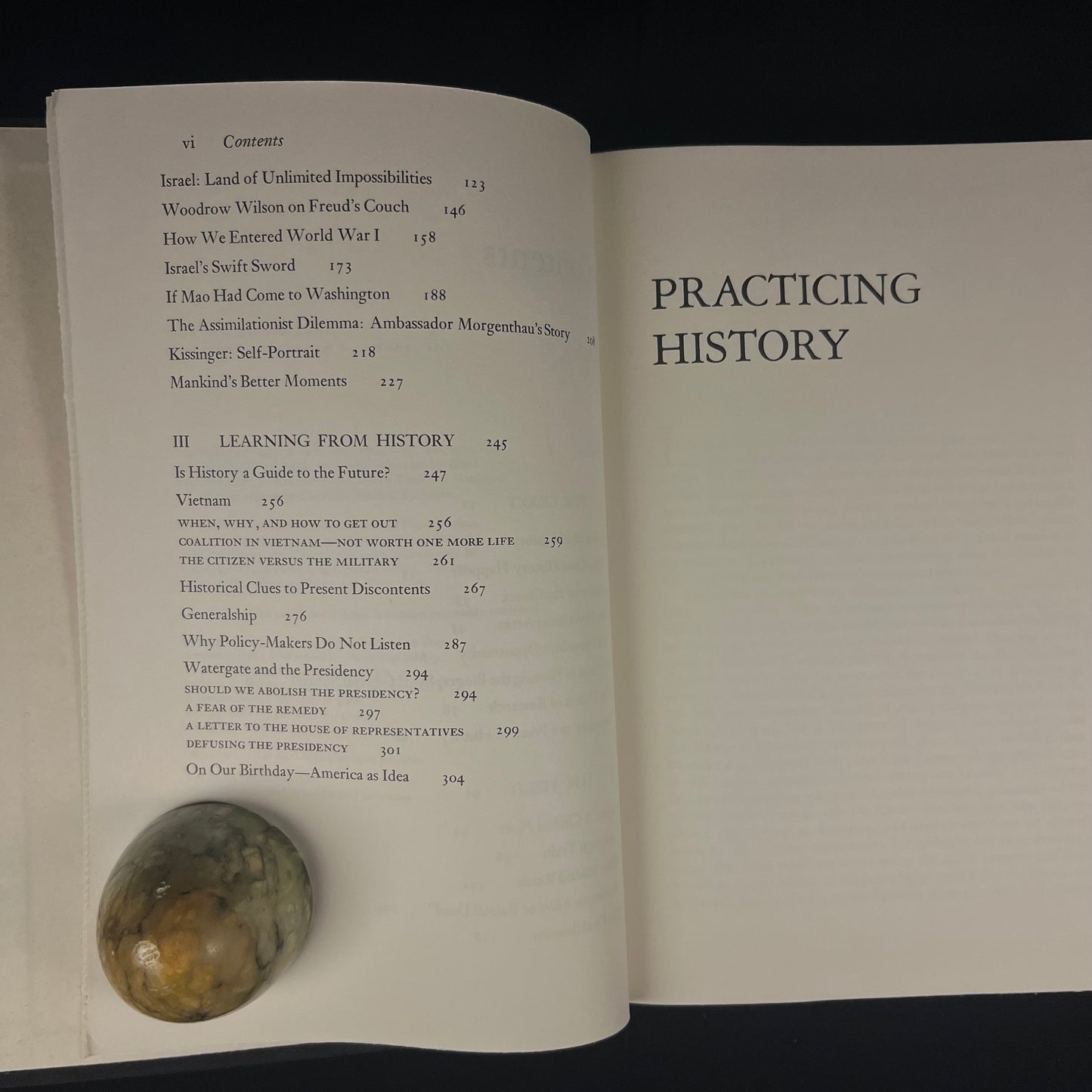 Early Printing - Practicing History: Selected Essays by Barbara W. Tuchman (1981) Vintage Hardcover Book