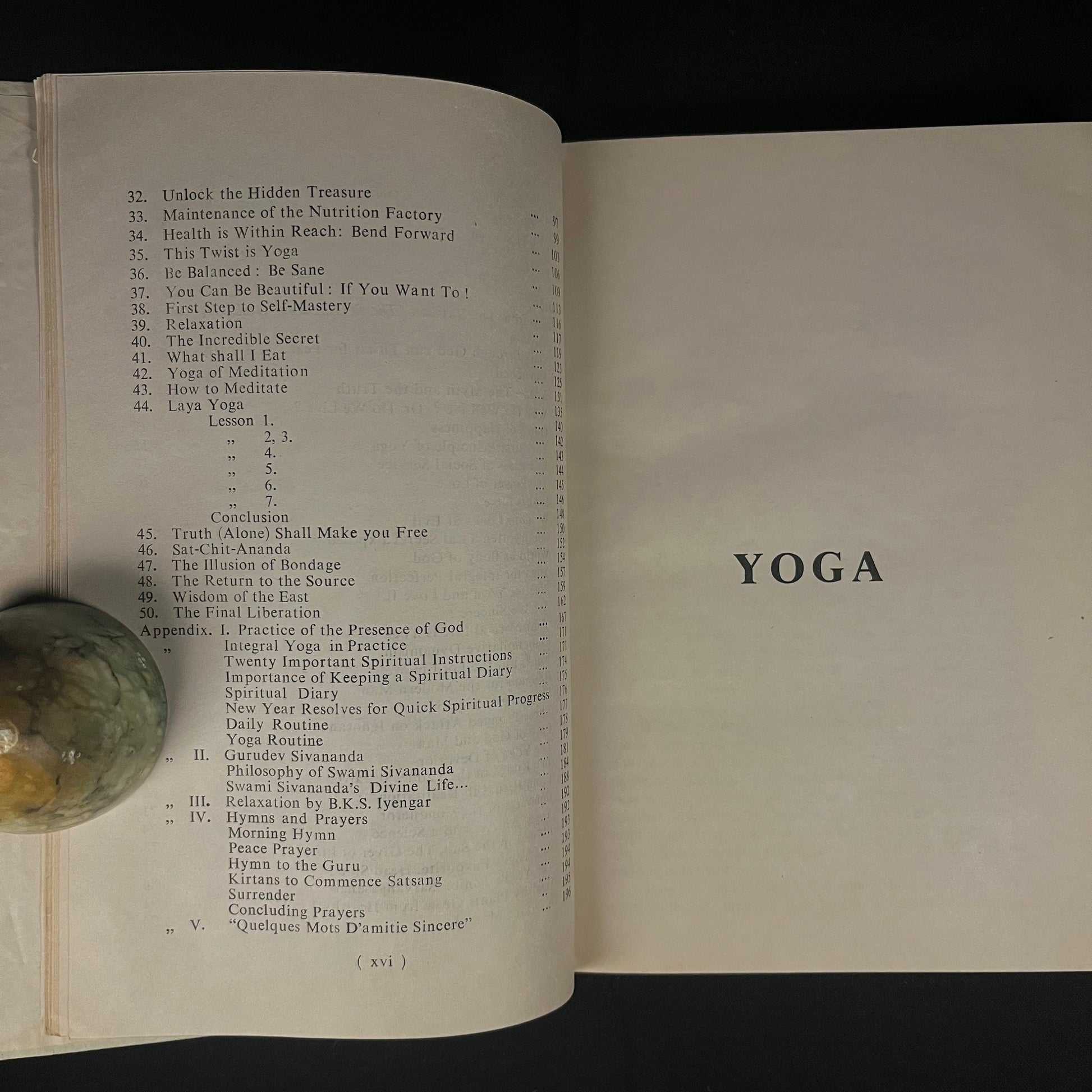 Yoga by Swami Venkatesananda (1971) Vintage Hardcover Book