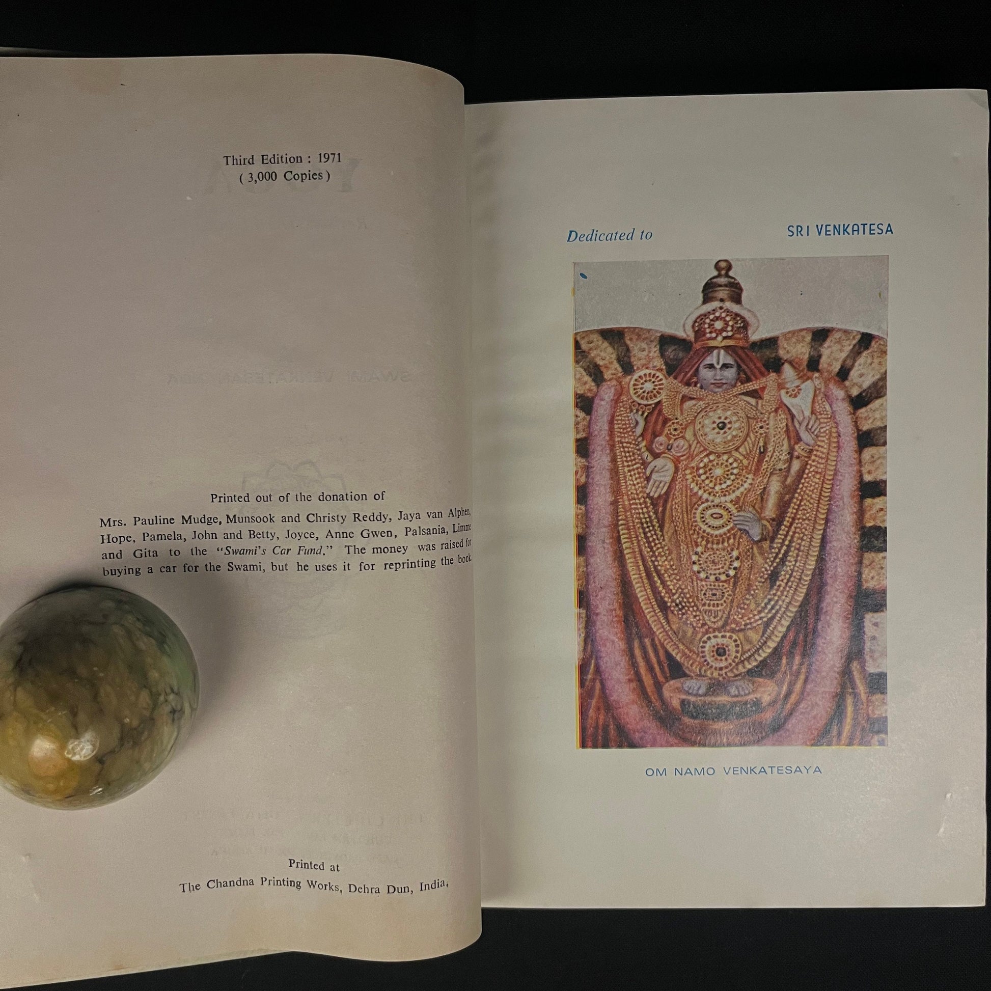 Yoga by Swami Venkatesananda (1971) Vintage Hardcover Book