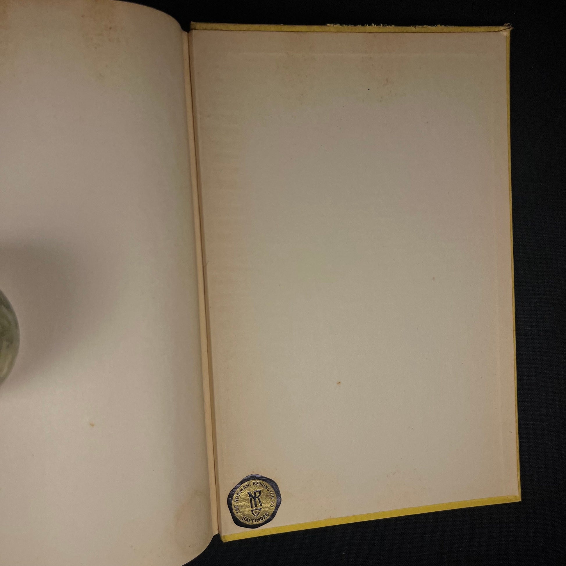 The Yellow Book: A Selection Edited by Cedric Ellsworth Smith (1928) Vintage Hardcover Book