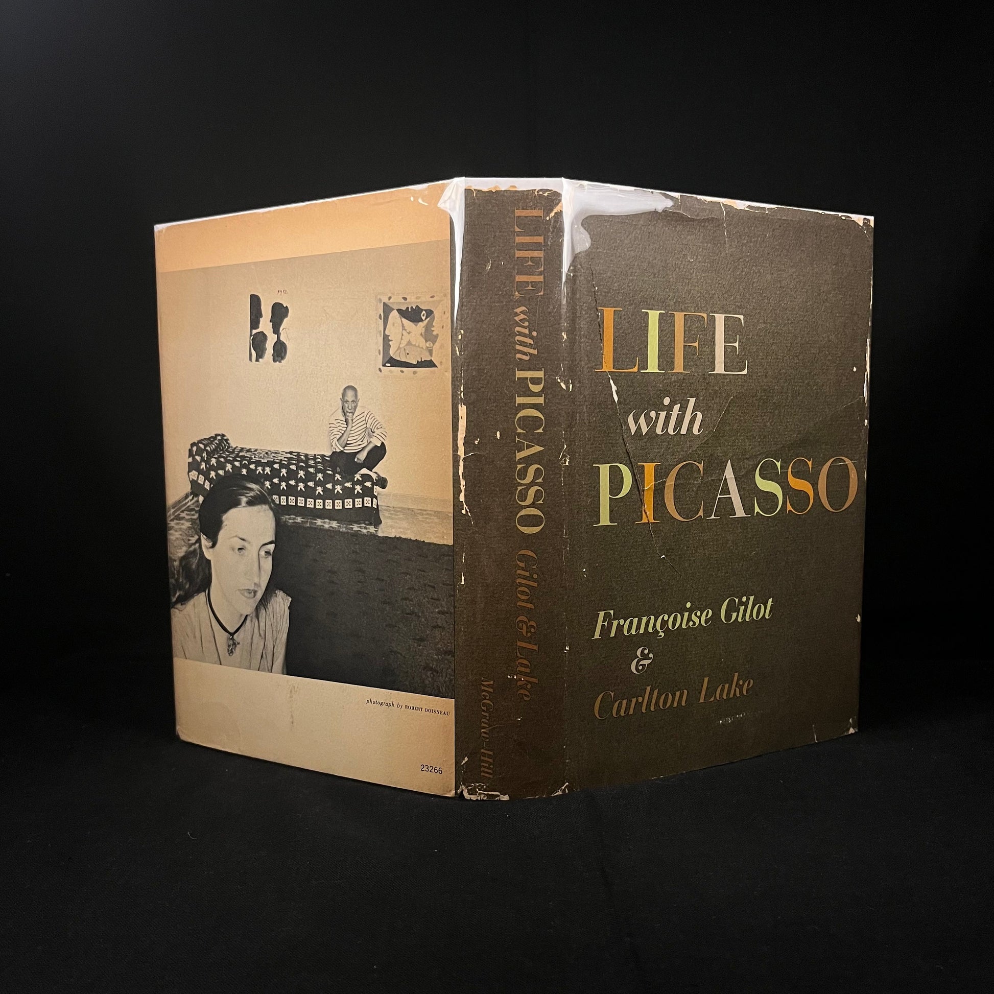 Fifth Printing - Life with Picasso by Françoise Gilot and Carlton Lake (1964) Vintage Hardcover Book