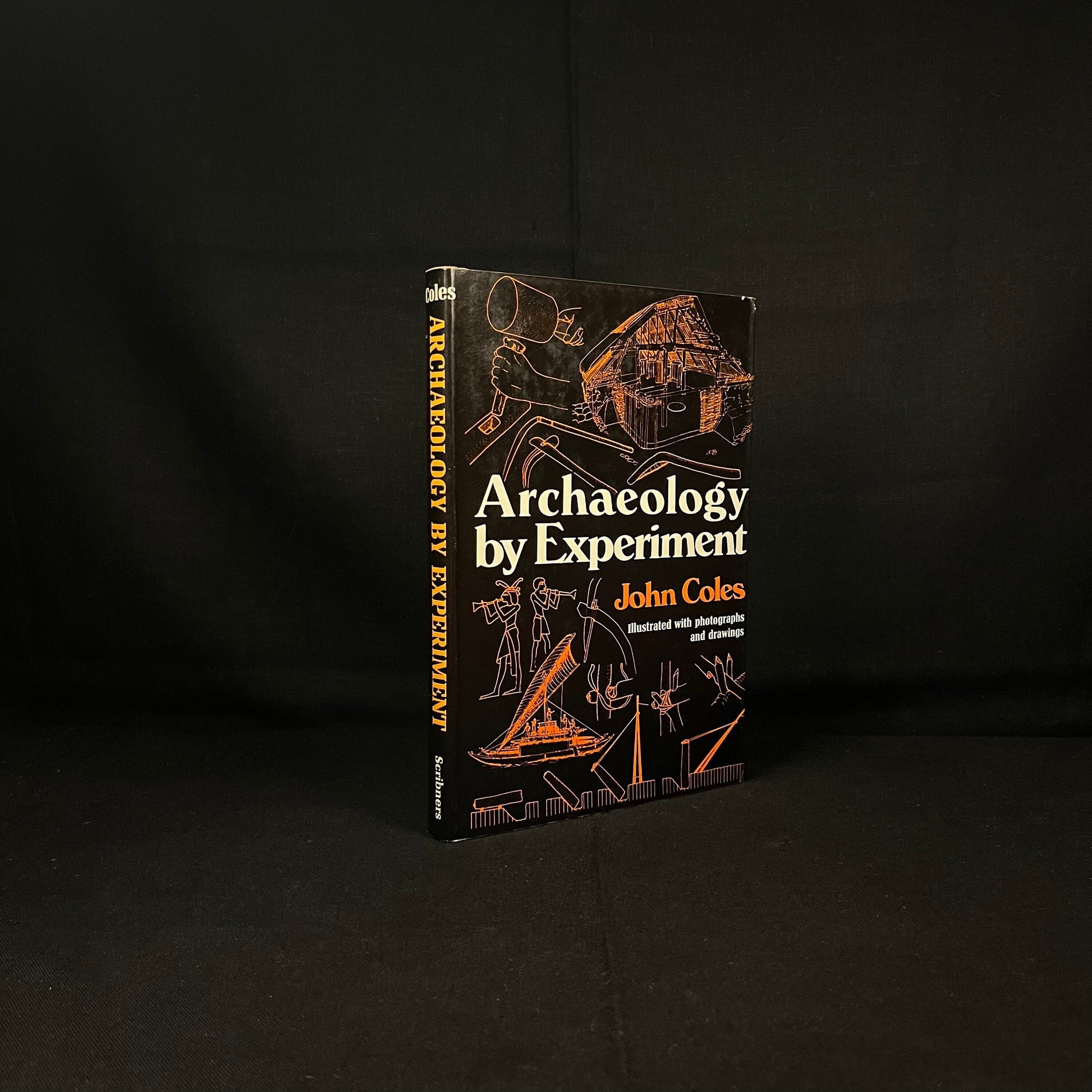 First Printing - Archaeology by Experiment by John Coles (1973) Vintage Hardcover Book