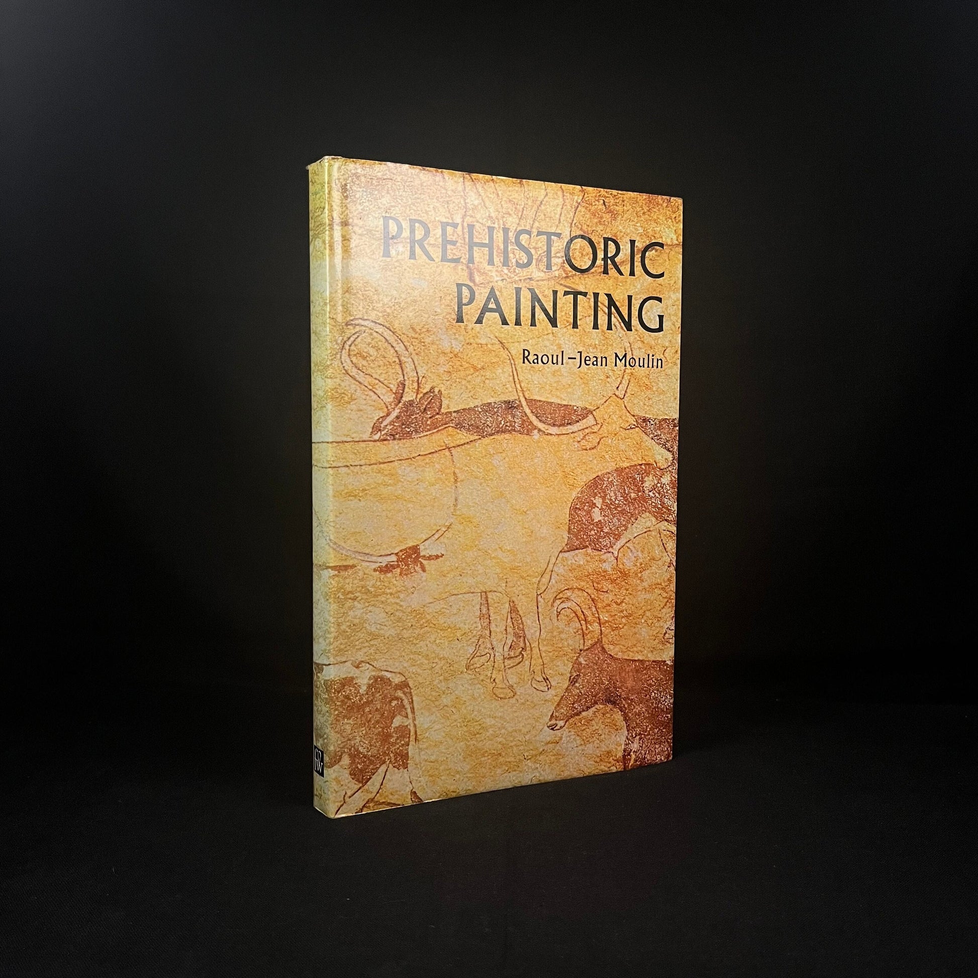 Prehistoric Painting by Raoul-Jean Moulin (1965) Vintage Hardcover Book