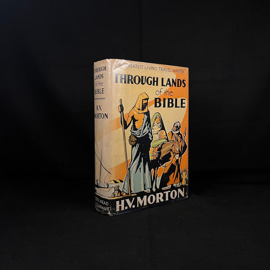 Through Lands of the Bible by H. V. Morton (1938) Vintage Hardcover Book