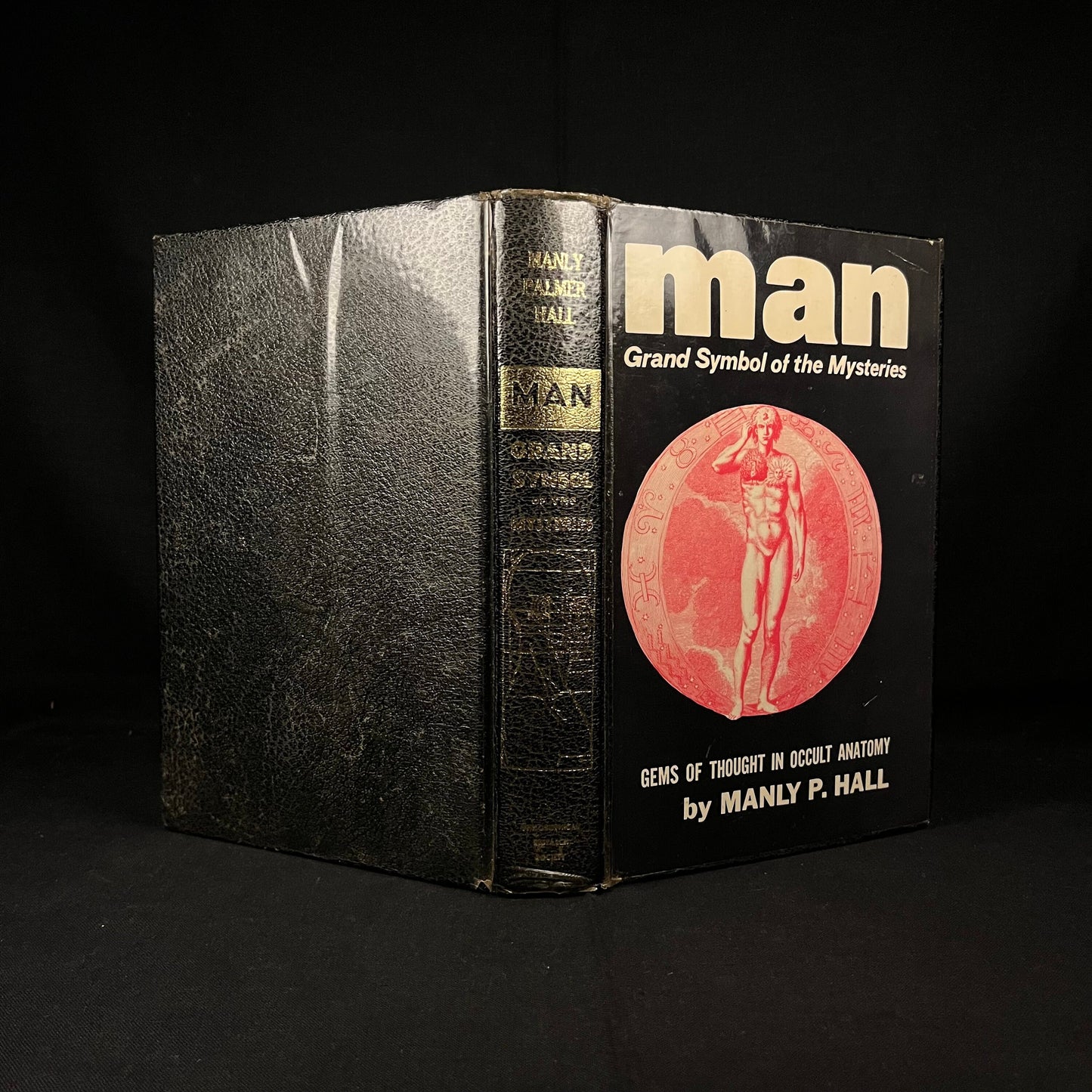 Fifth Edition - Man: Grand Symbol of the Mysteries by Manly P. Hall (1947) Vintage Hardcover Book