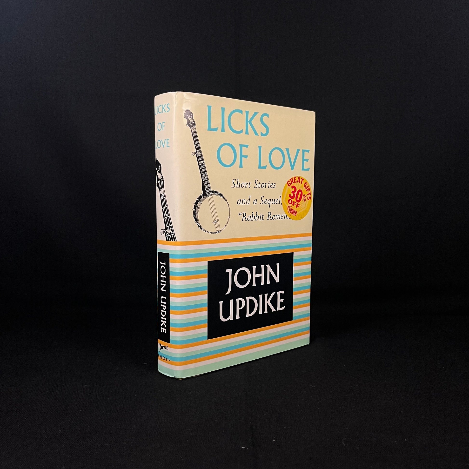 First Printing - Licks of Love: Short Stories and a Sequel by John Updike (2000) Vintage Hardcover Book