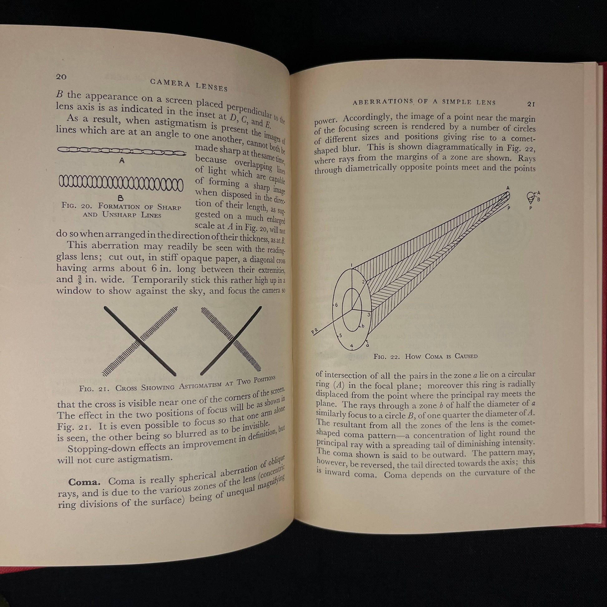 Camera Lenses: A Handbook to Lenses and Accessories for Amateur and Professional Photographers by Arthur Lockett (1952) Hardcover Book