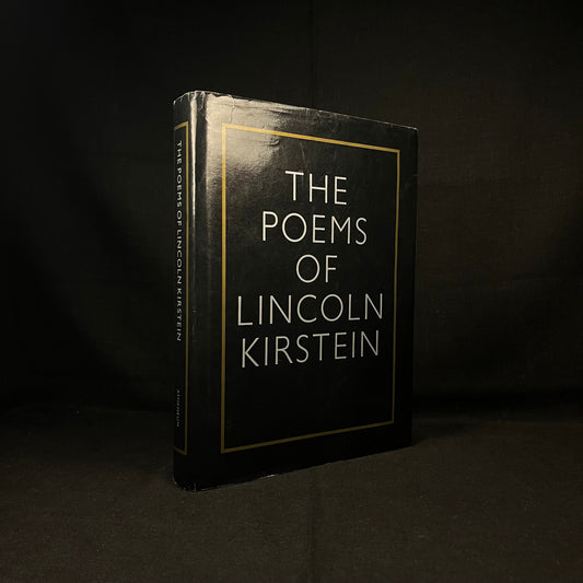 The Poems of Lincoln Kirstein (1987) Vintage Hardcover Book