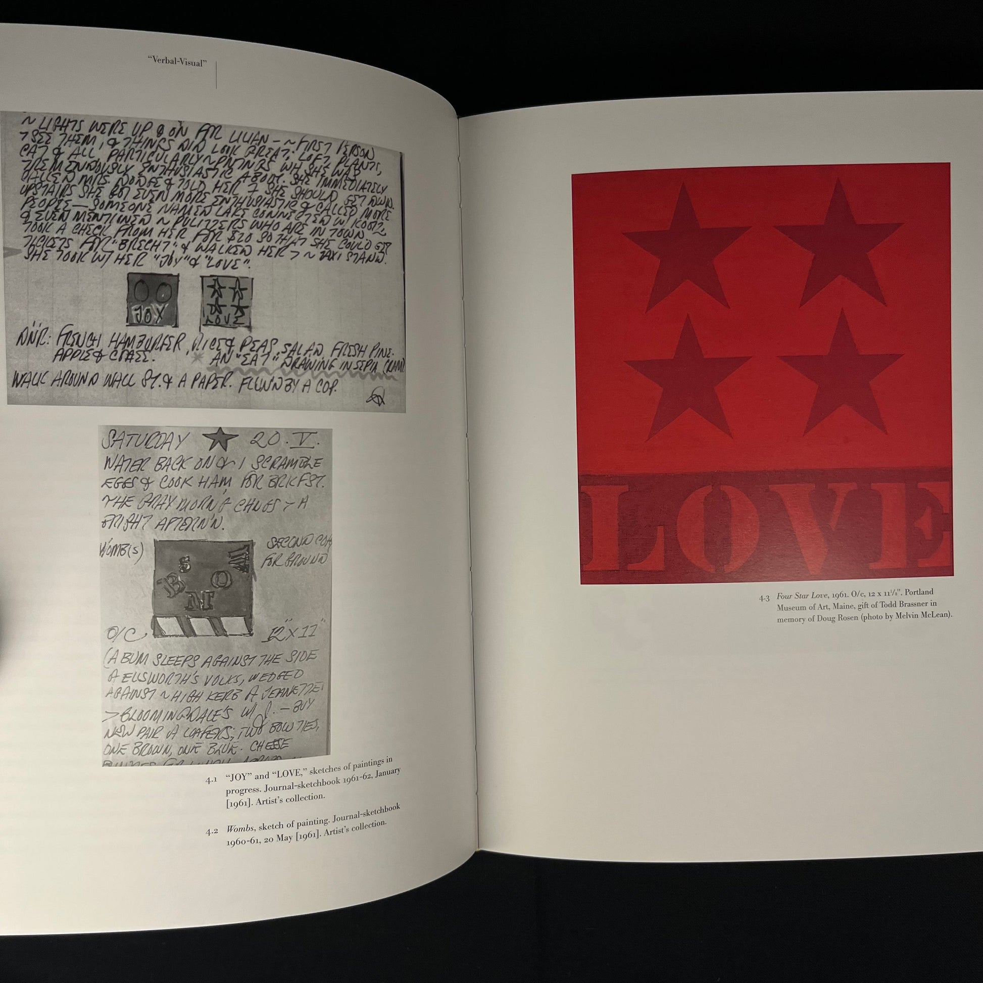 First Printing - Robert Indiana: Figures of Speech by Susan Elizabeth Ryan (2000) Vintage Hardcover Book