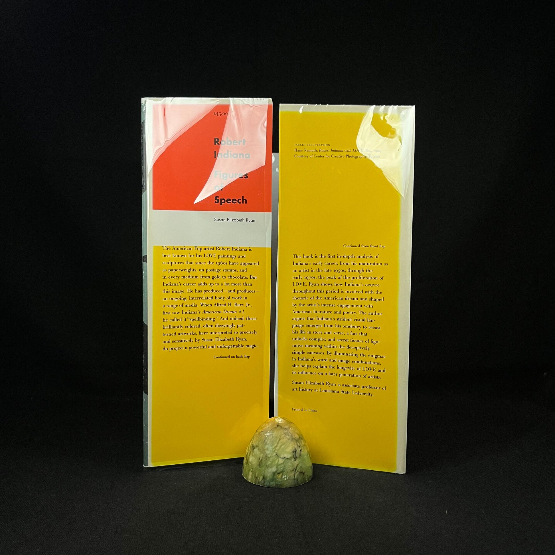 First Printing - Robert Indiana: Figures of Speech by Susan Elizabeth Ryan (2000) Vintage Hardcover Book