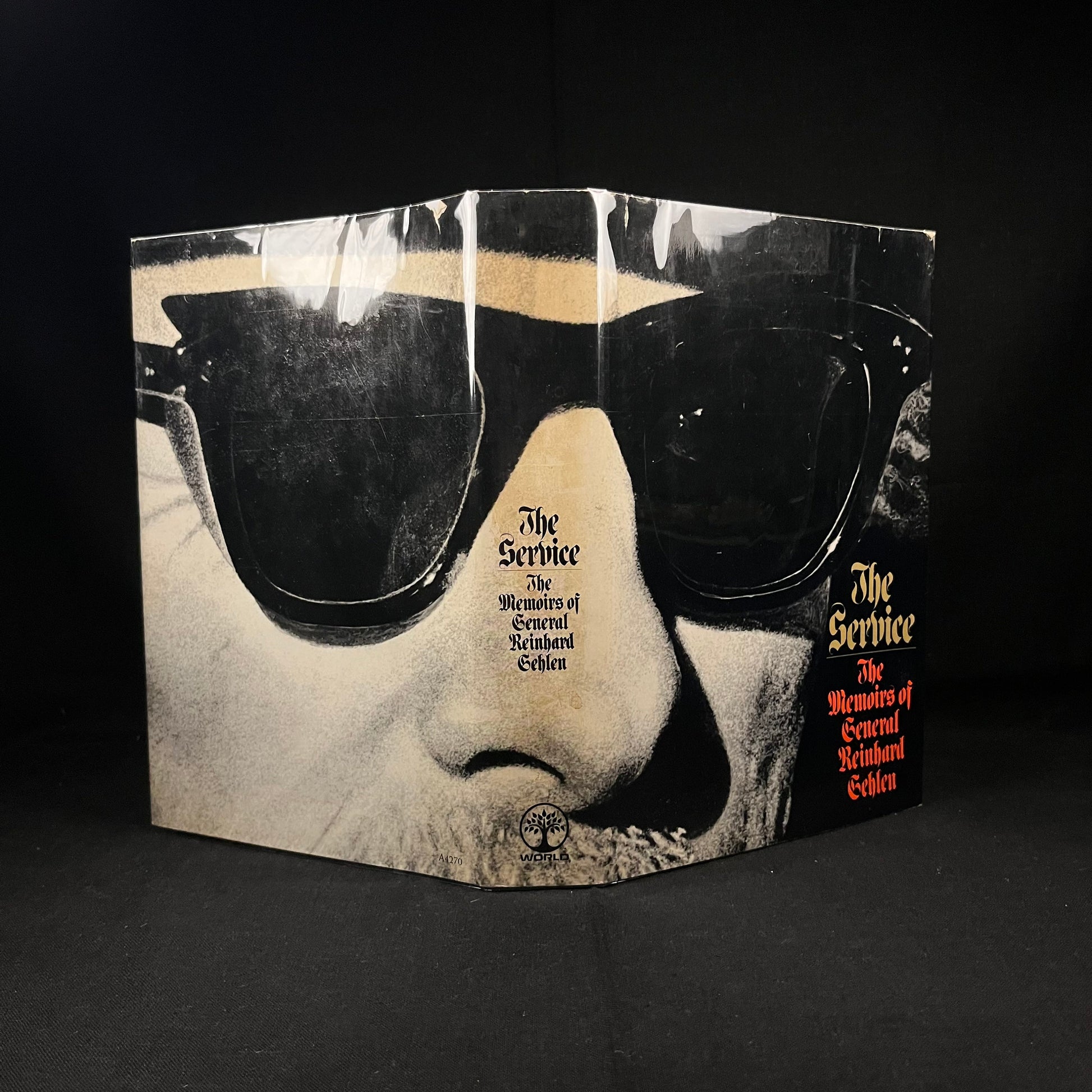 First Printing - The Service: The Memoirs of General Reinhold Gehlen (1972) Vintage Hardcover Book