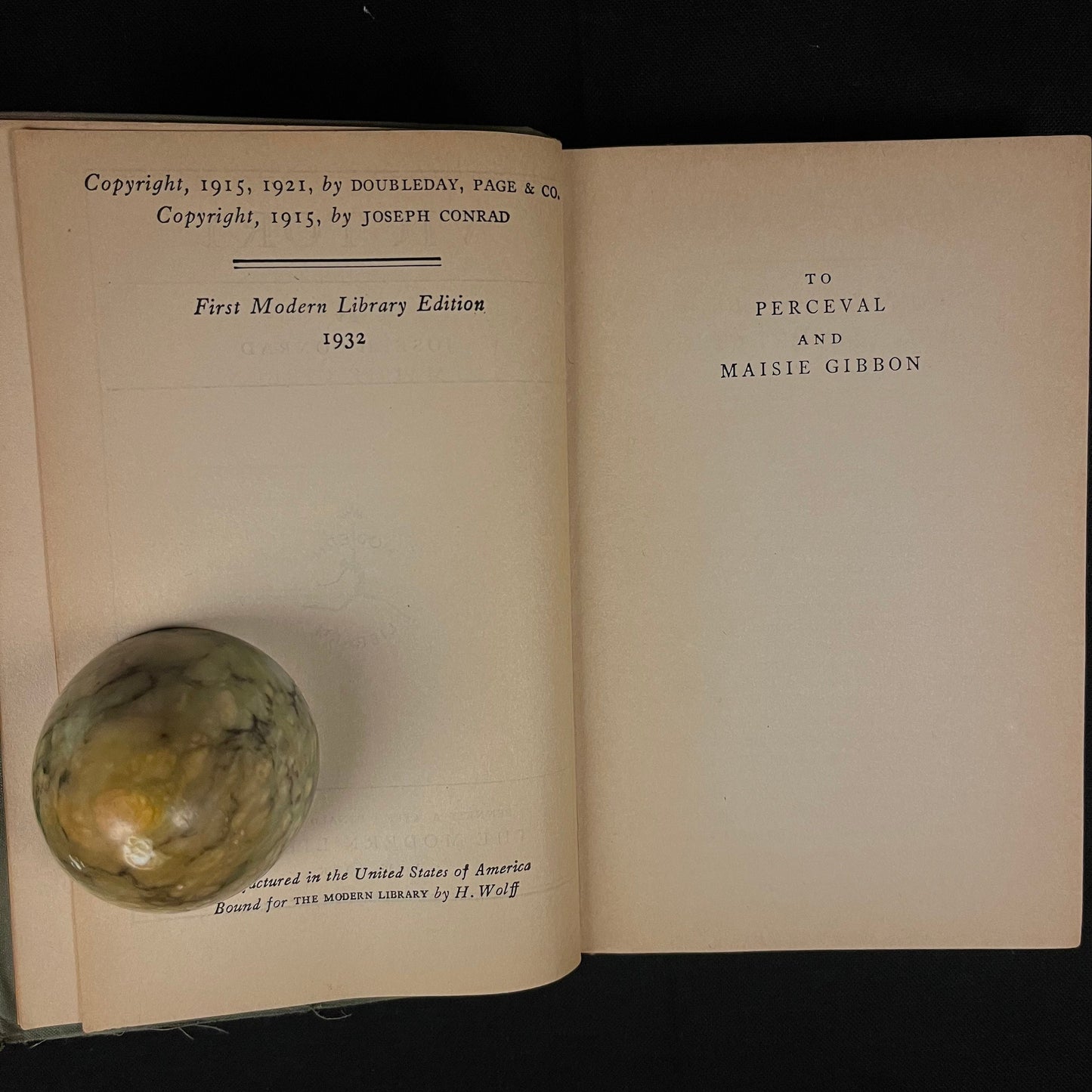 Modern Library First Edition - Victory by Joseph Conrad (1932) Vintage Softcover Book