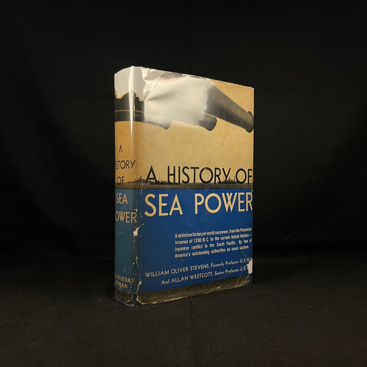 A History of Sea Power by William Oliver Stevens and Allan Westcott (1954) Vintage Hardcover Book