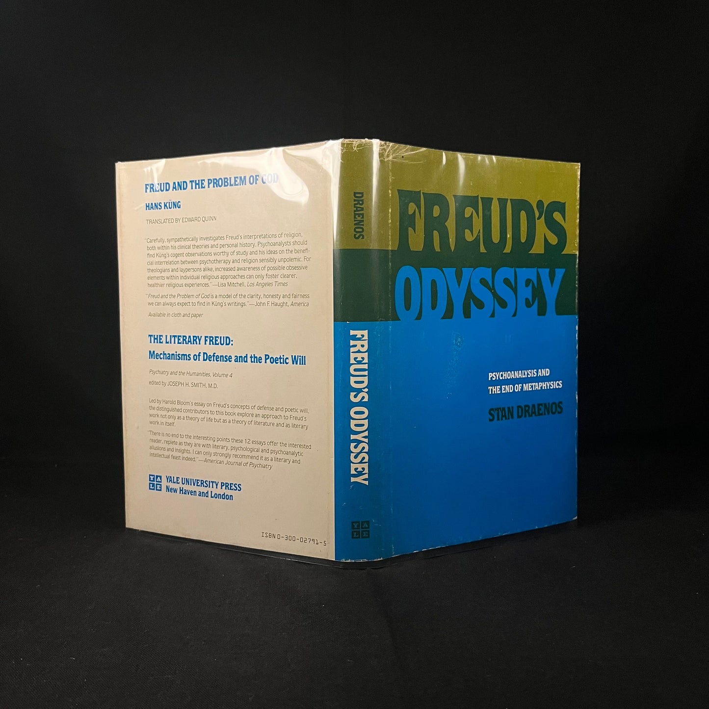 First Printing - Freud’s Odyssey: Psychoanalysis and the End of Metaphysics by Stan Draenos (1982) Vintage Hardcover Book