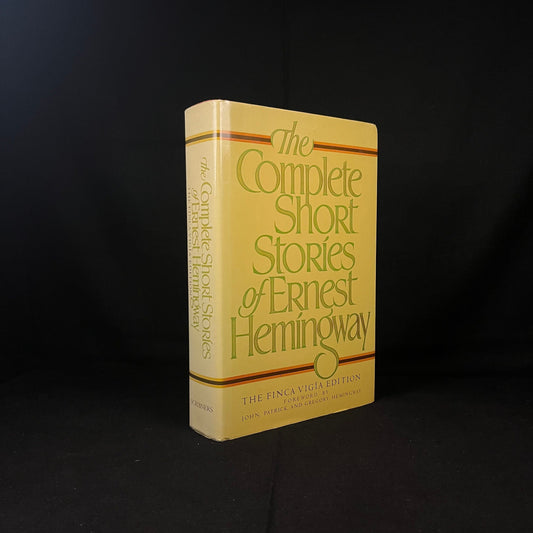 Early Printing - The Complete Short Stories of Ernest Hemingway: The Finca Vigia Edition (1987) Vintage Hardcover Book