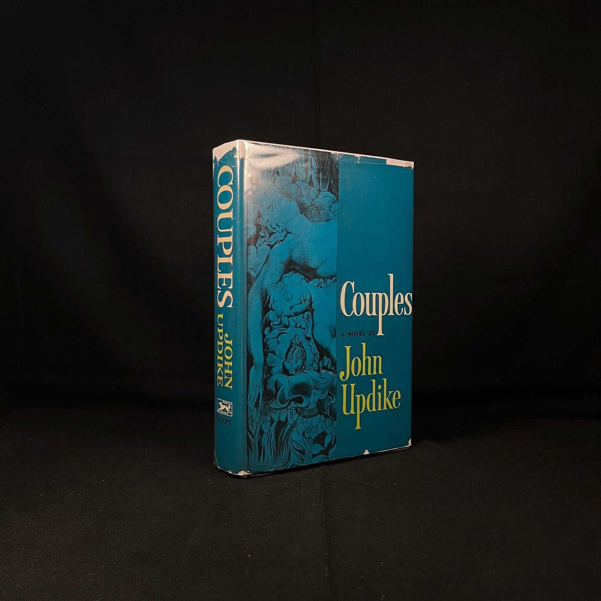 Early Printing - Couples: A Novel by John Updike (1968) Vintage Hardcover Book