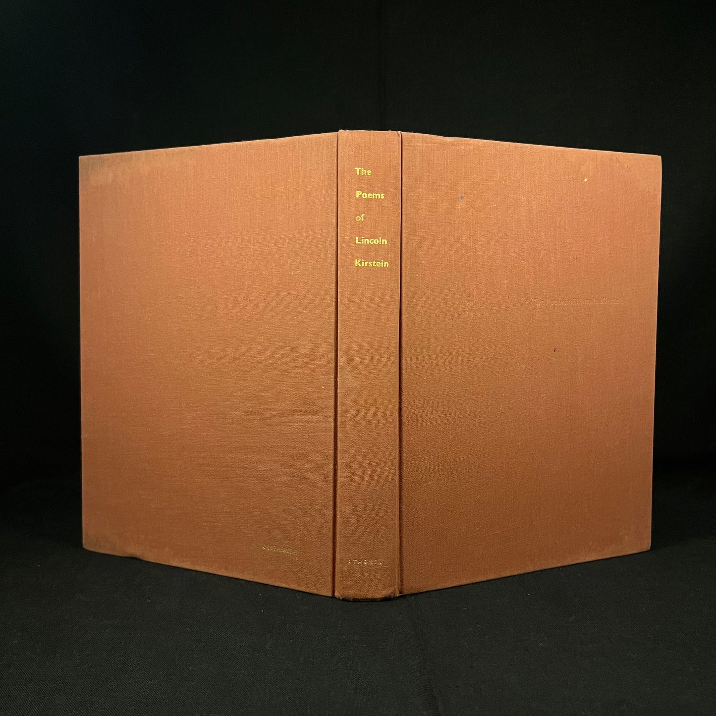 The Poems of Lincoln Kirstein (1987) Vintage Hardcover Book