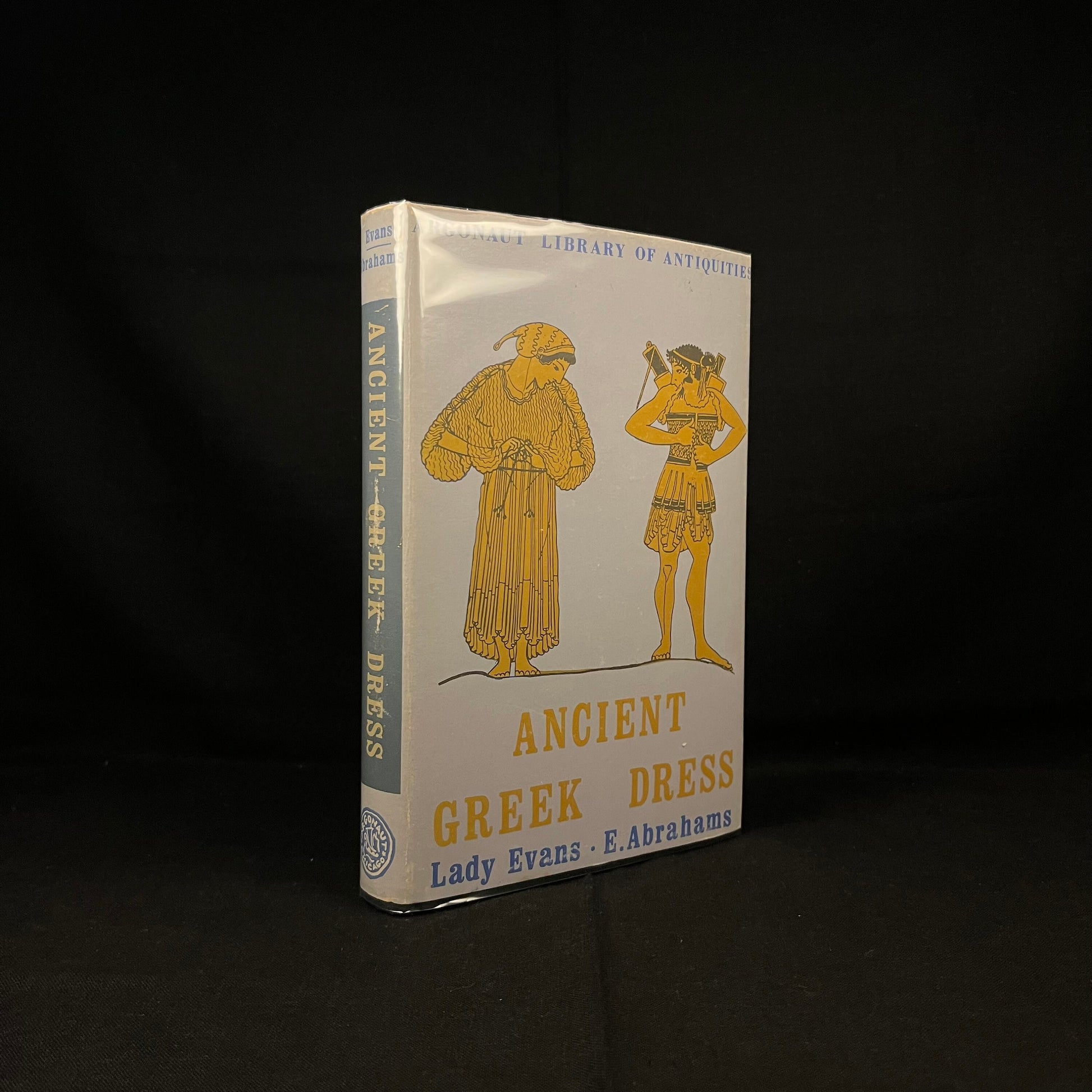 First Edition - Ancient Greek Dress by Lady Evans and E. Abrahams (1964) Vintage Hardcover Book