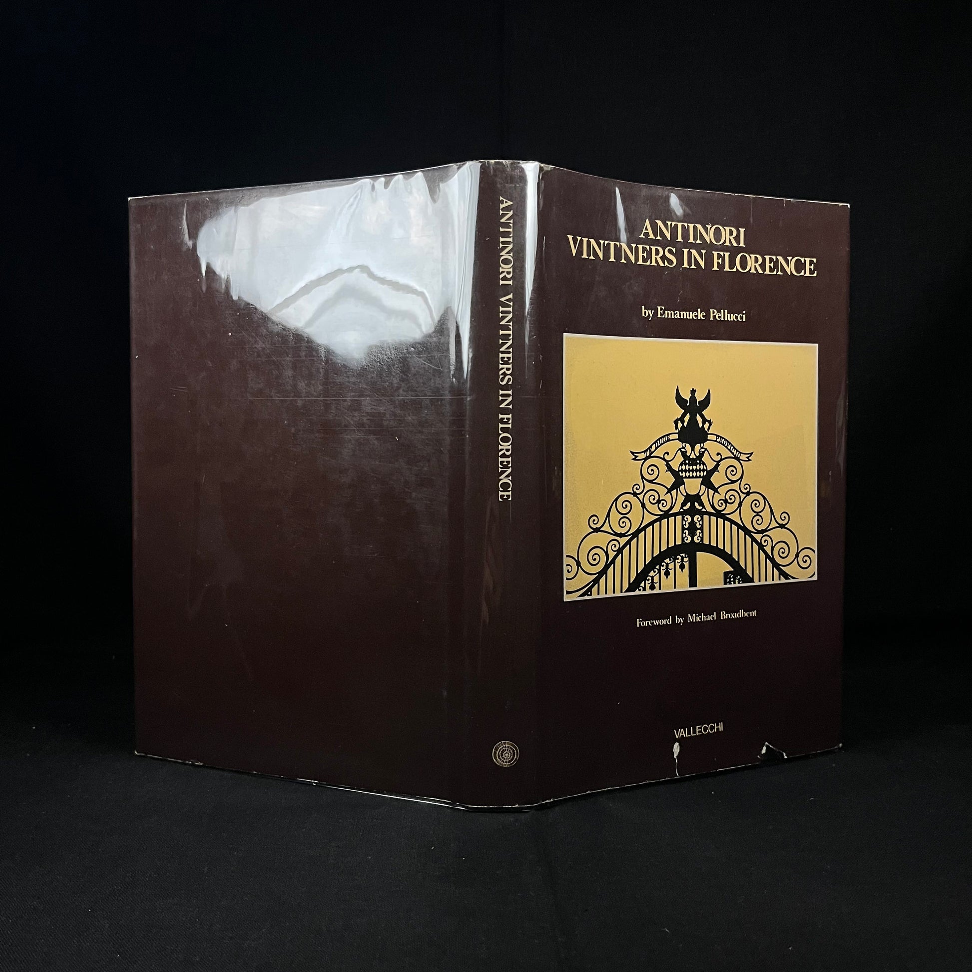 Antinori Vintners in Florence by Emanuele Pelluci (1981) Vintage Hardcover Book