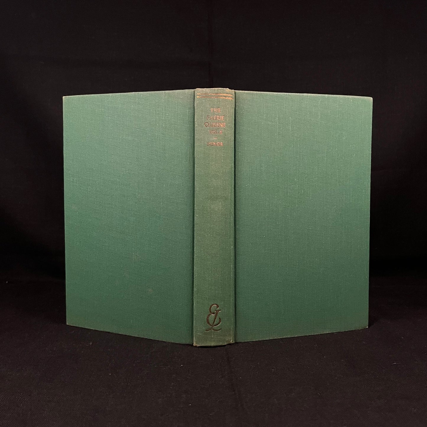 Everyman’s Library - The Faerie Queene: Volume Two by Edmund Spenser (1962) Vintage Hardcover Book