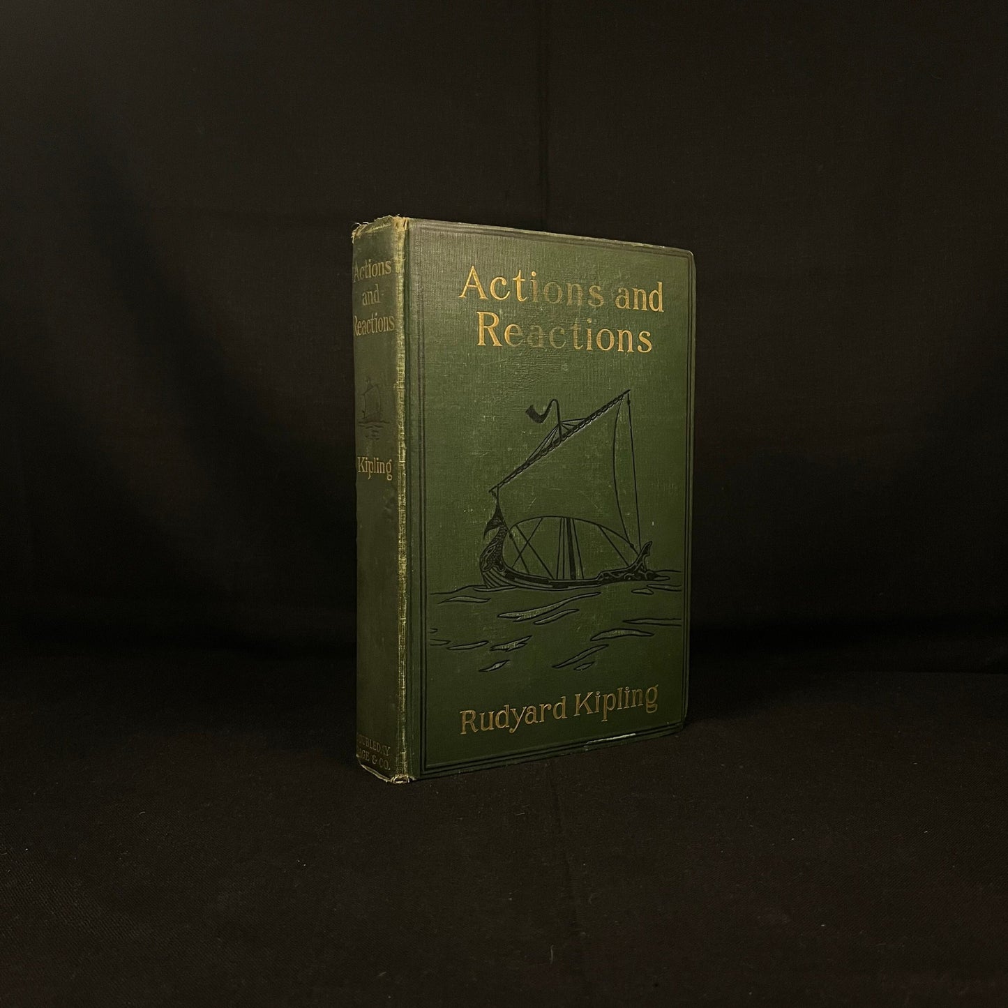 Actions and Reactions by Rudyard Kipling (1909) Hardcover Book