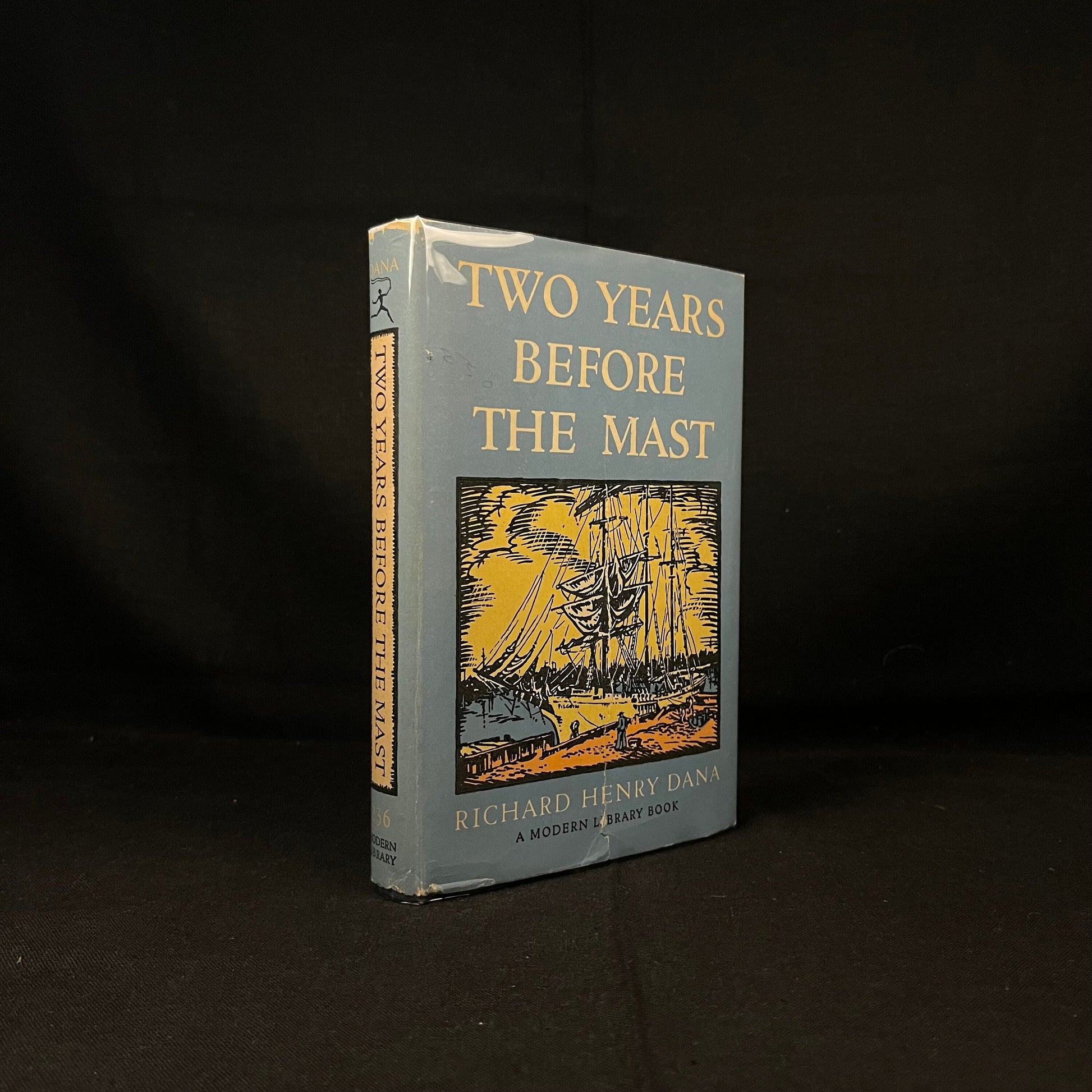 Modern Library - Two Years Before the Mast by Richard Henry Dana (1946) Vintage Hardcover Book