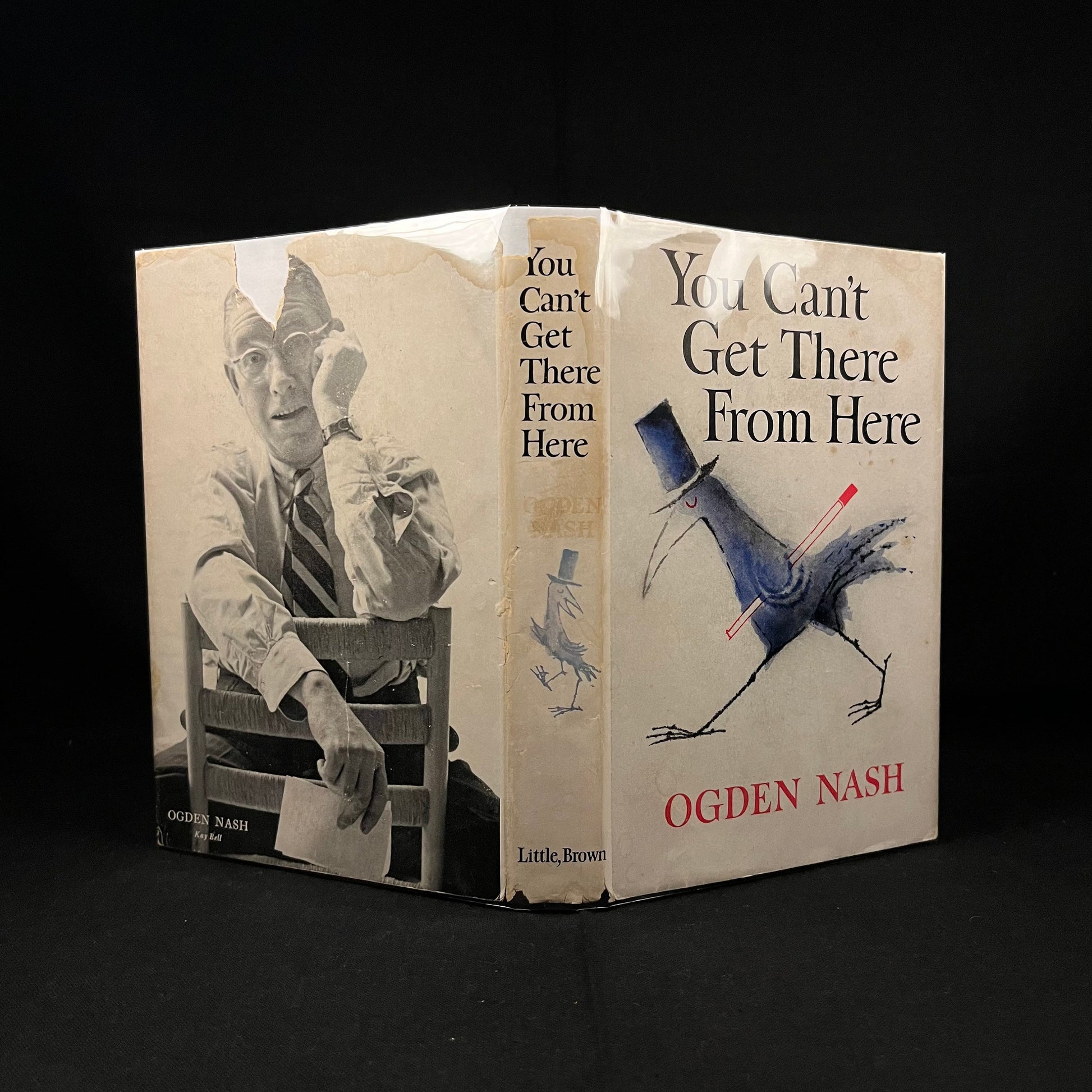 First Printing - You Can’t Get There from Here by Ogden Nash (1957) Vintage Hardcover Book